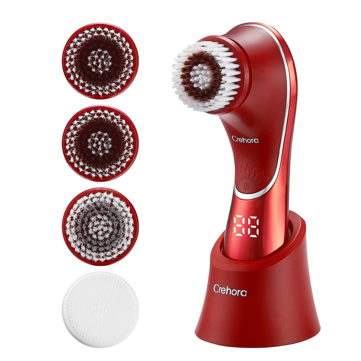 Facial Cleansing Brush Rechargeable Face Scrubber IPX7 - Crehora Official Imagery - 2