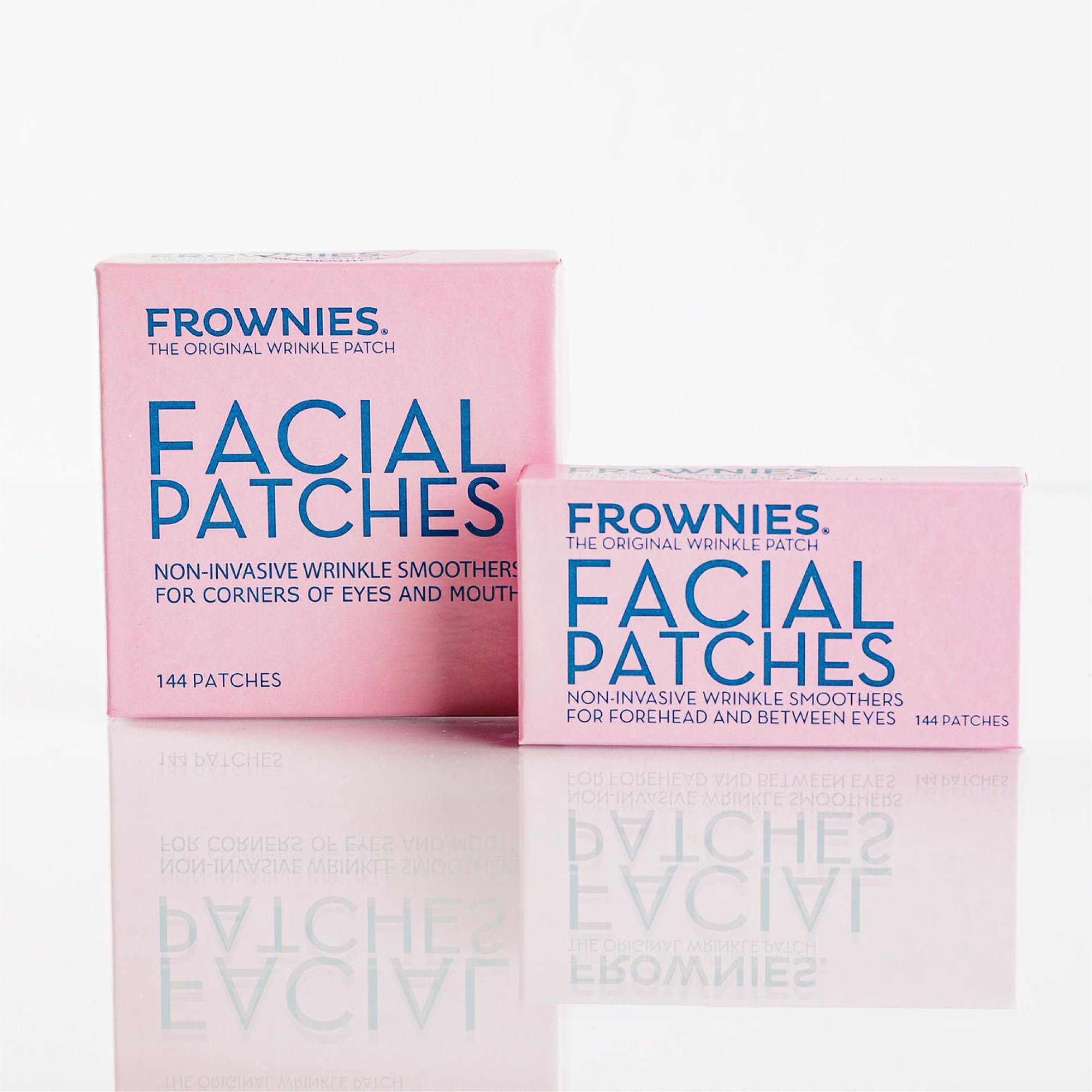 Frownies Wrinkle Patch Bundle, Forehead + Eyes & Mouth - Frownies Official Product View 2