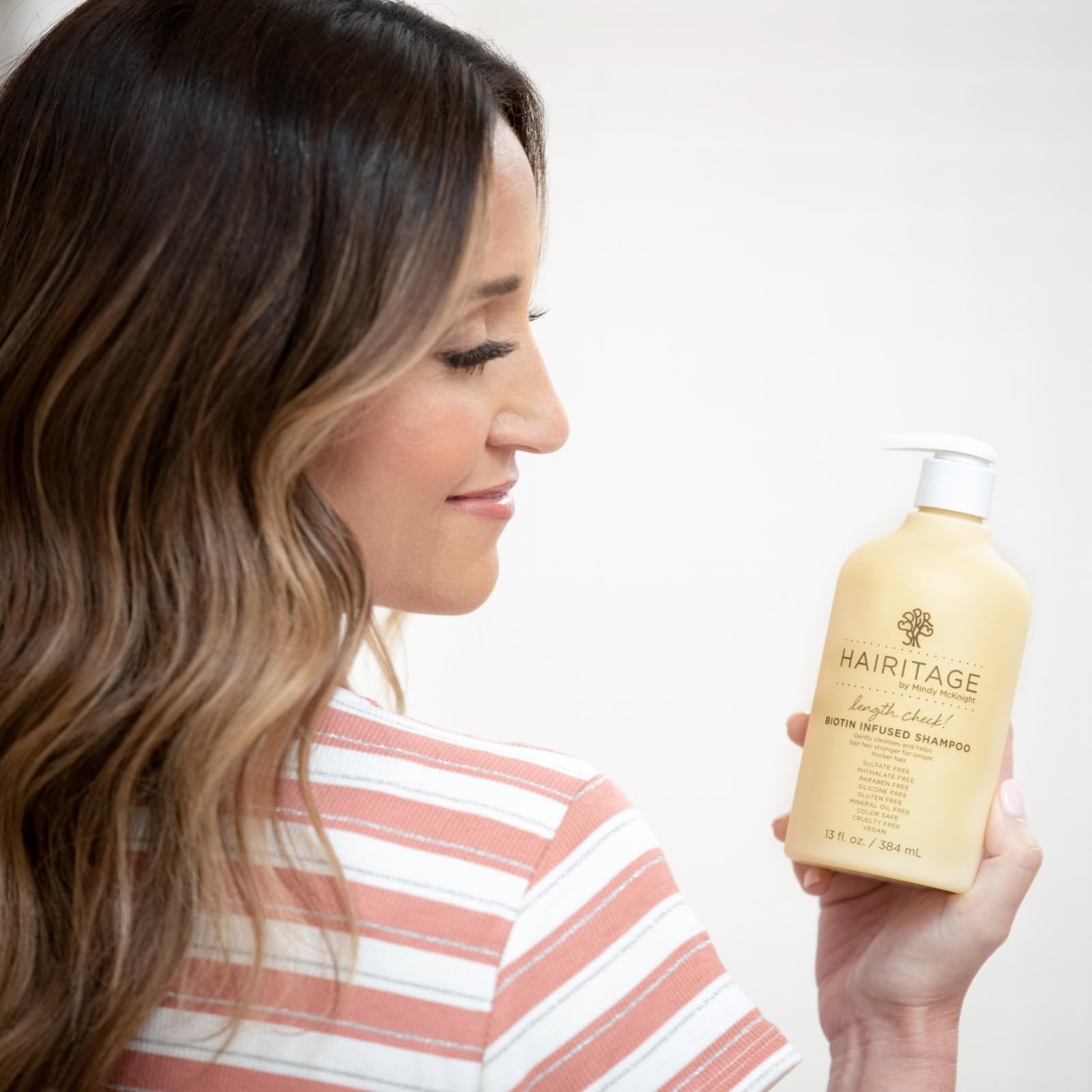 Hairitage Biotin Shampoo for Hair Growth - Sulfate Free Thickening and Volumizing - Hairitage Official Product View 5
