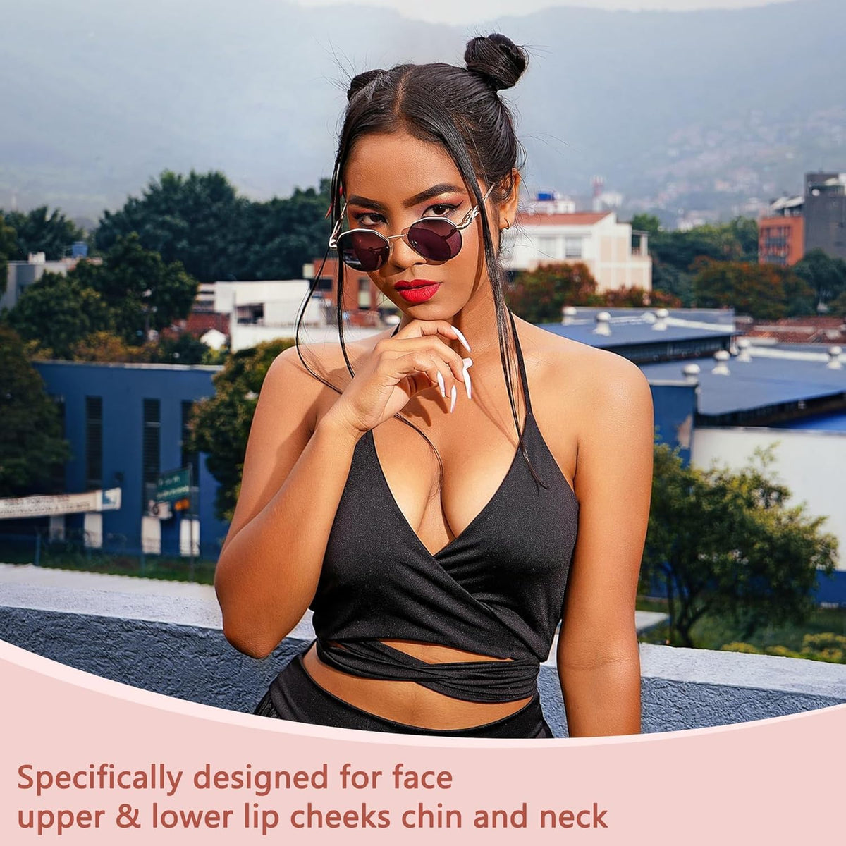 Rechargeable Facial Hair Removal for Women - EVIEY Official Imagery - 6
