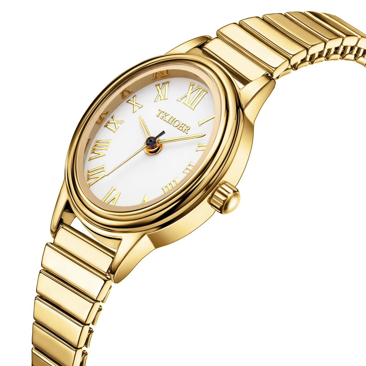 Small Gold Watches for Women Easy to Read Dial Ladies Analog - TKIIOER Official Imagery - 3