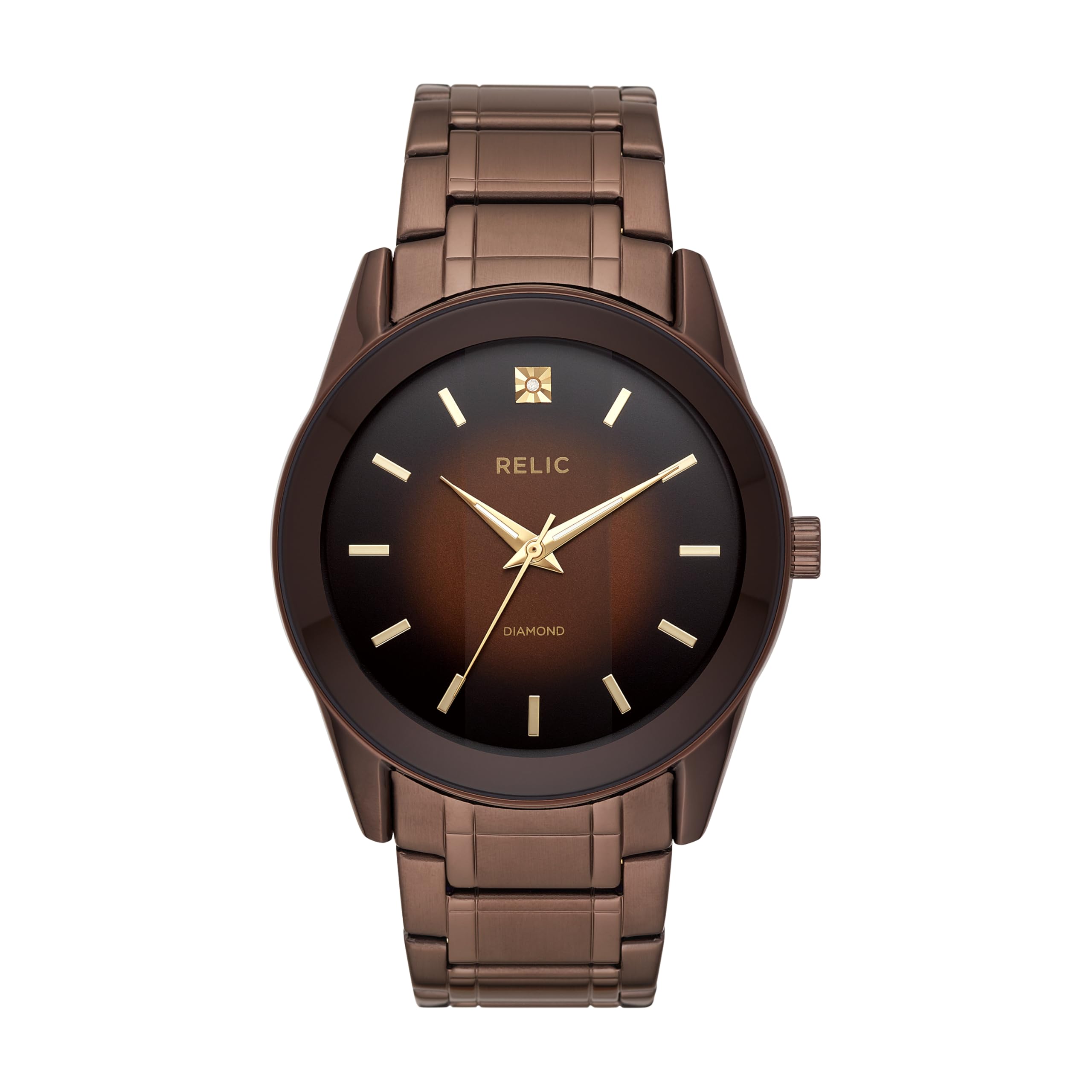 RELIC by Fossil Men's Rylan Stainless Steel and Diamond Accent - Product Imagery