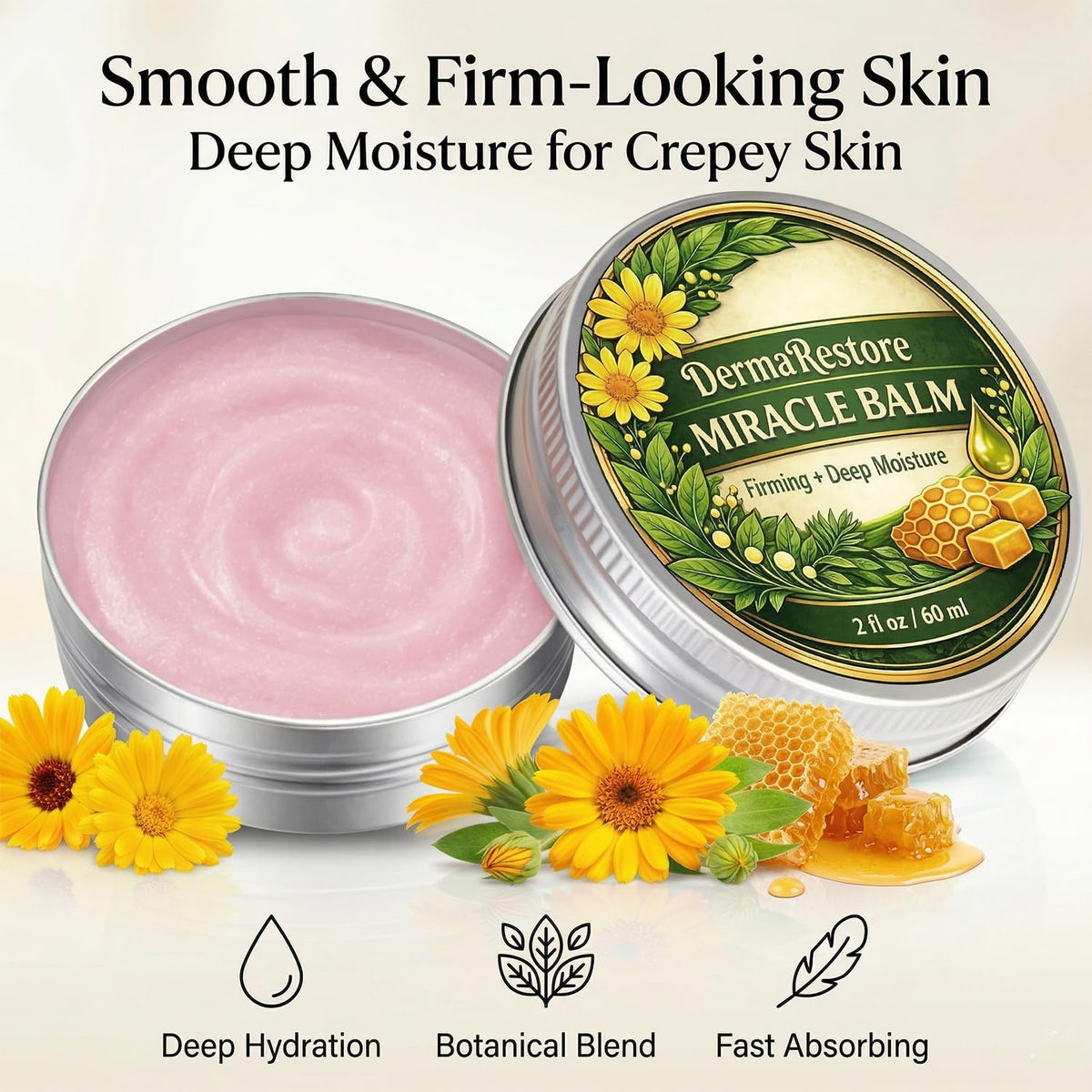 Minnah Derma Restore Balm for Crepey Skin Dermarestore Balm - Minnah Official Imagery - 3