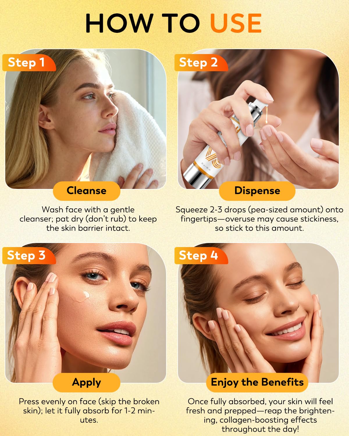 HANYWIL Vitamin C Serum for Mature Skin 20 Vitamin C Face - HANYWIL Official Imagery - 7