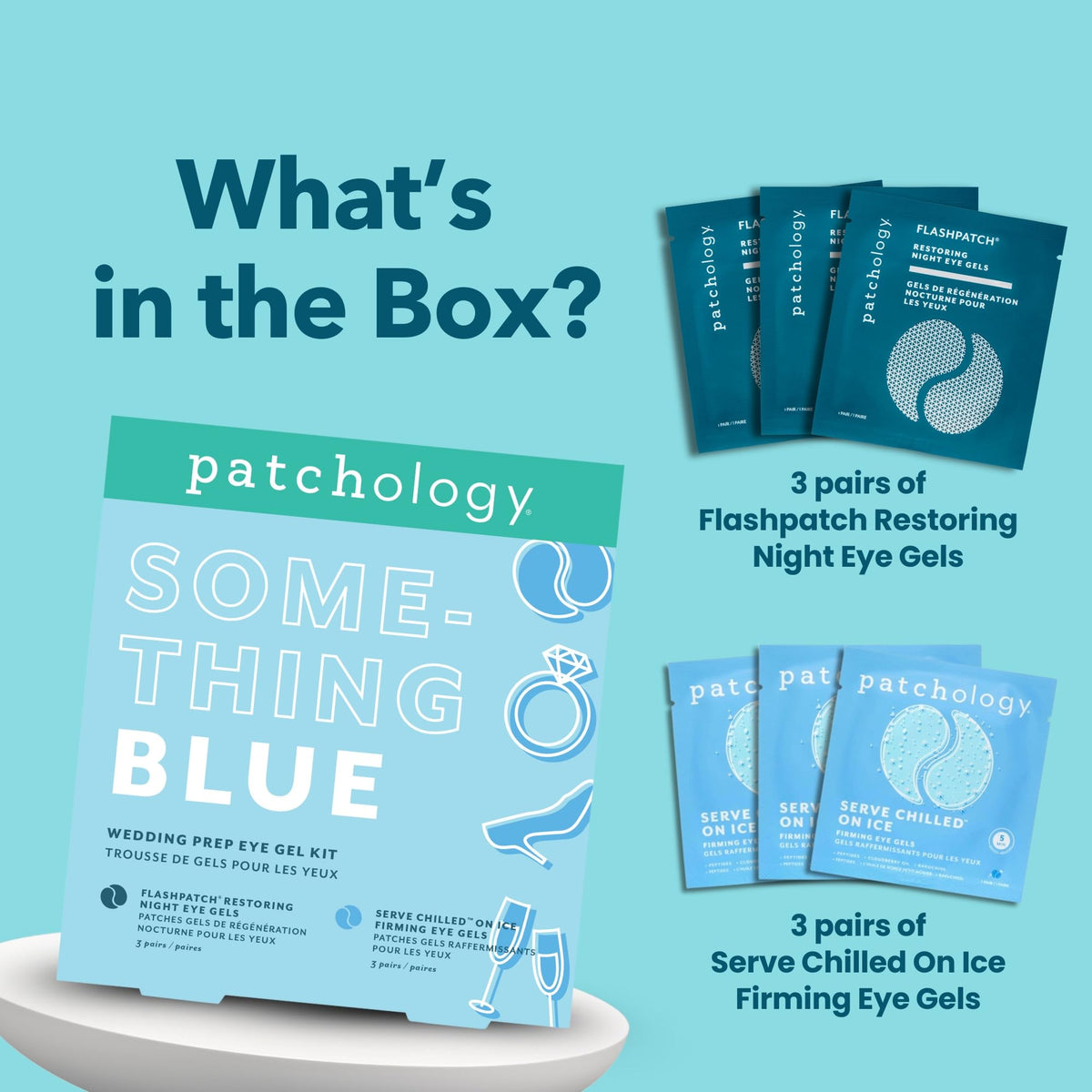 Patchology Something Blue Under Eye Patches - Patchology Official Imagery - 5