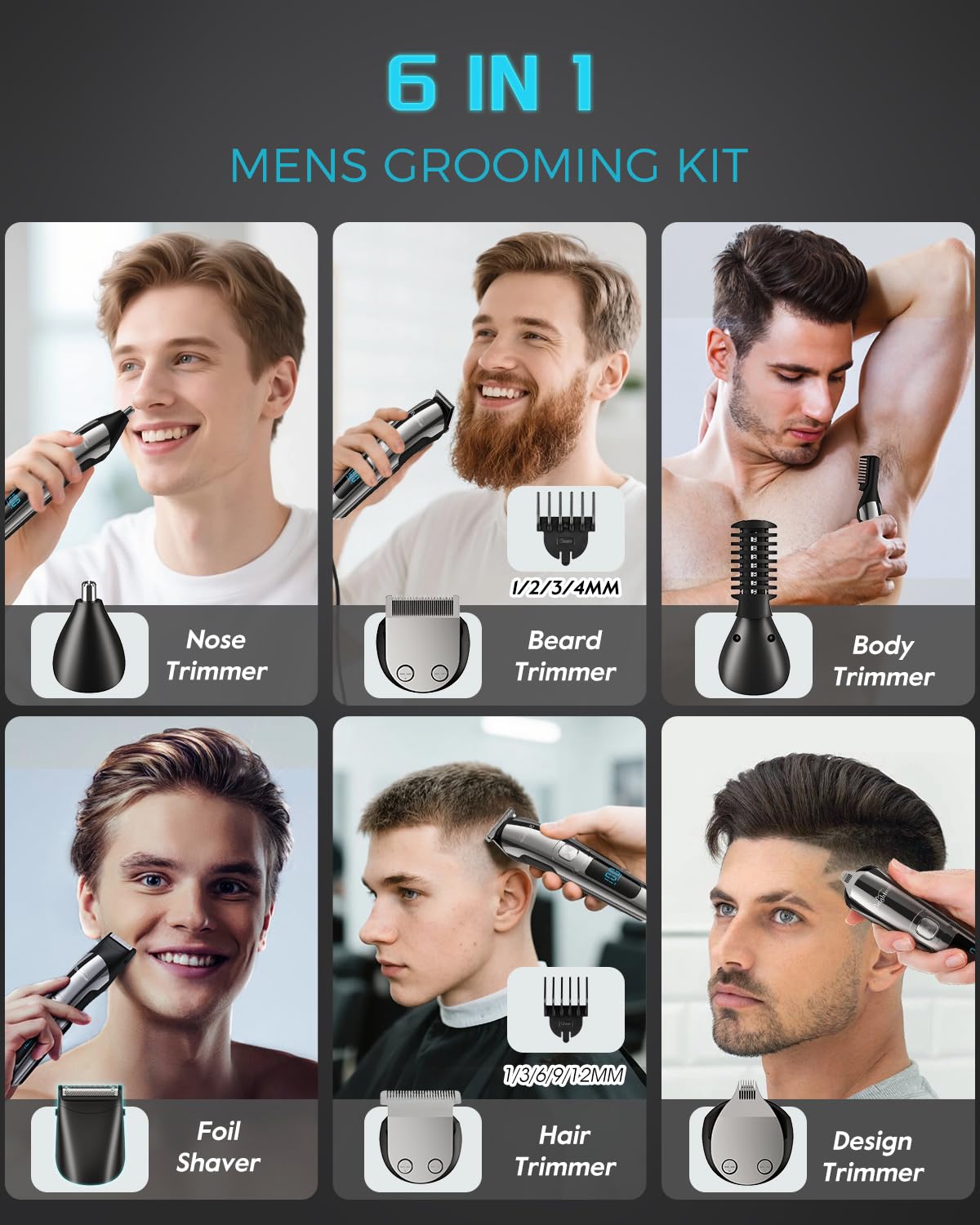 Brightup Beard Trimmer for Men - Brightup Official Imagery - 3