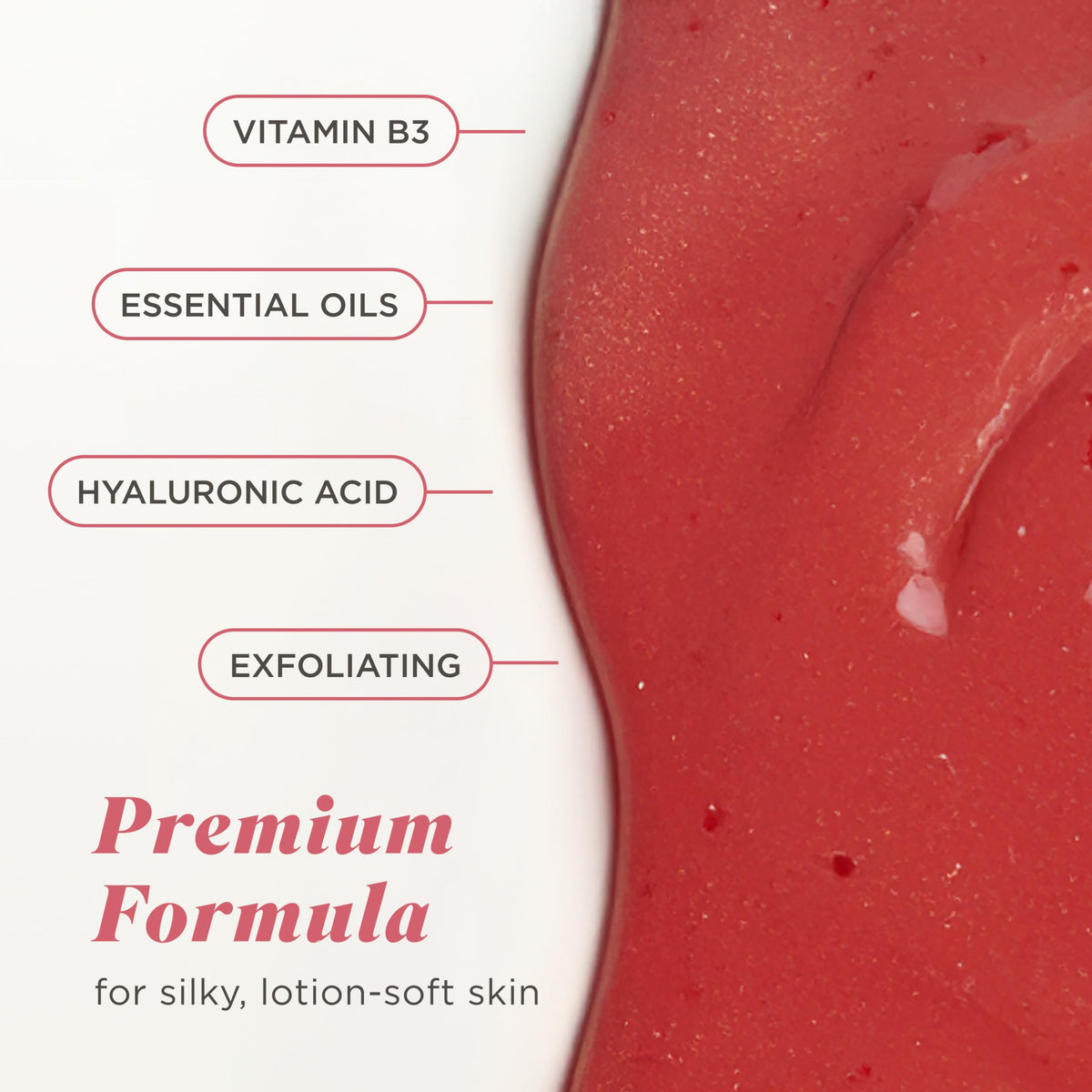 Caress Tahitian Pomegranate Coconut Milk Exfoliating Scrub - Caress Official Imagery - 6