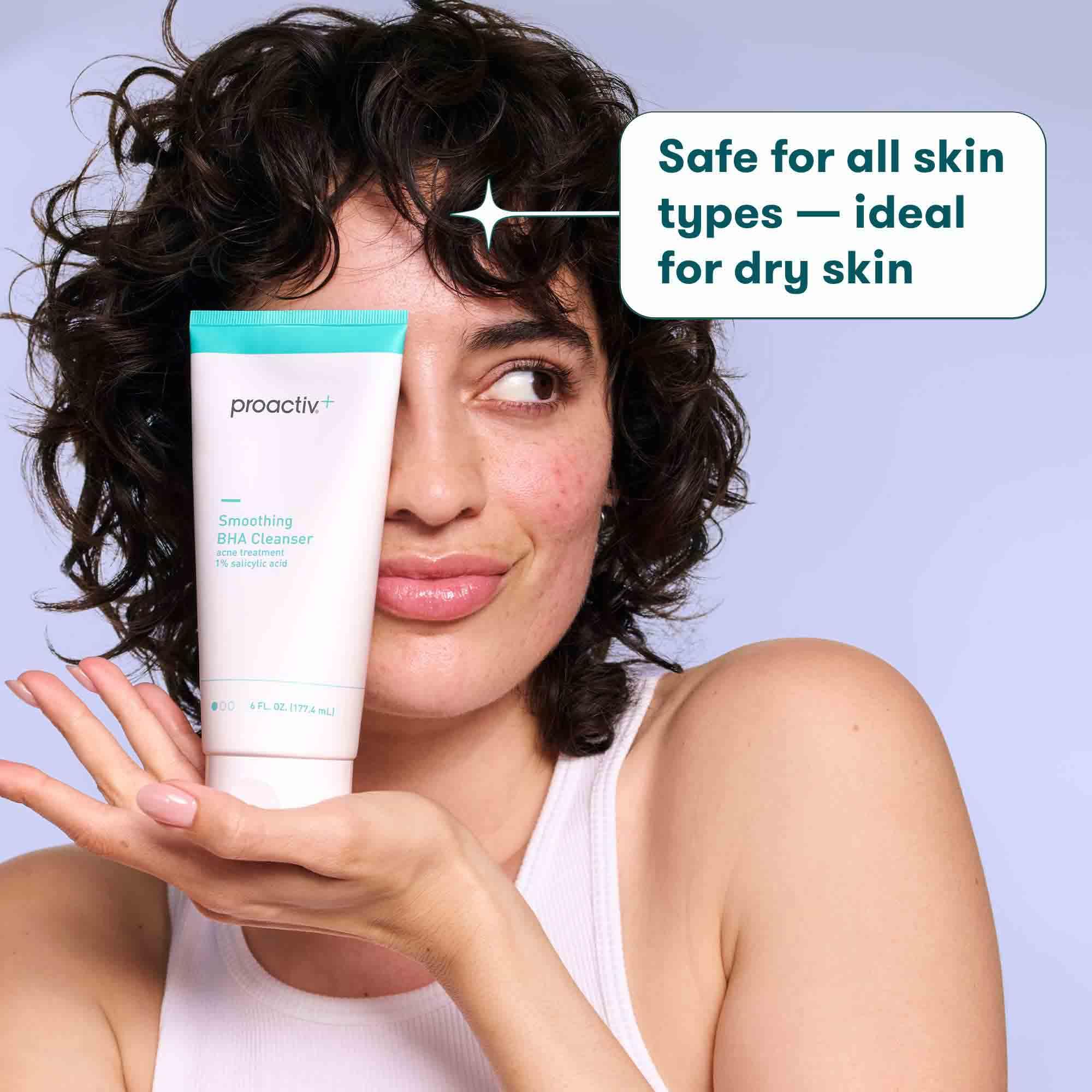 Proactiv Smoothing BHA Cleanser 6 oz Unscented Acne - Proactiv Official Product Imagery - 3