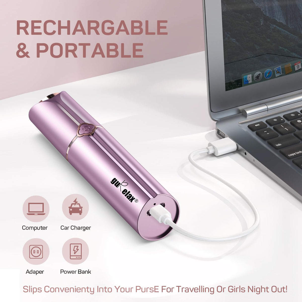 Facial Hair Removal for Women Painless Facial Hair Remover - gurelax Official Imagery - 6