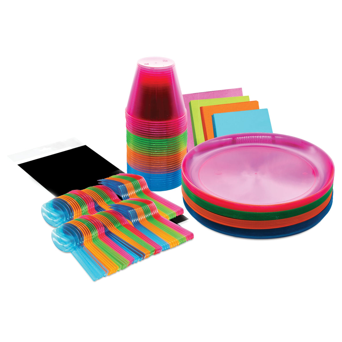Party Essentials Disposable Plastic Glow in the Dark Party - Party Essentials Official Imagery - 1