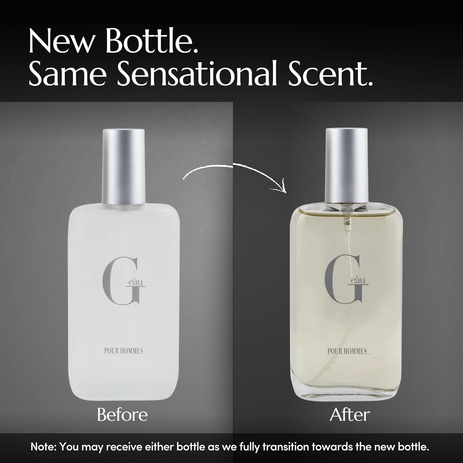 PB ParfumsBelcam men’s eau de toilette spray, 3.4 fl oz, featuring a sleek glass bottle with a silver cap and fresh fragrance.