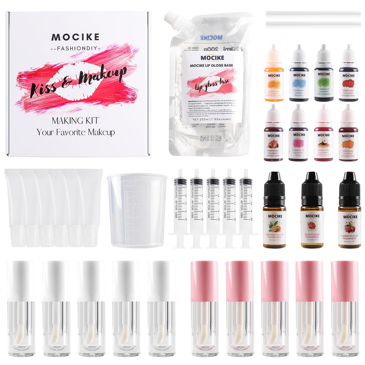MOCIKE DIY Lip Gloss Making kit for Adult Gifts - MOCIKE Official Imagery - 1
