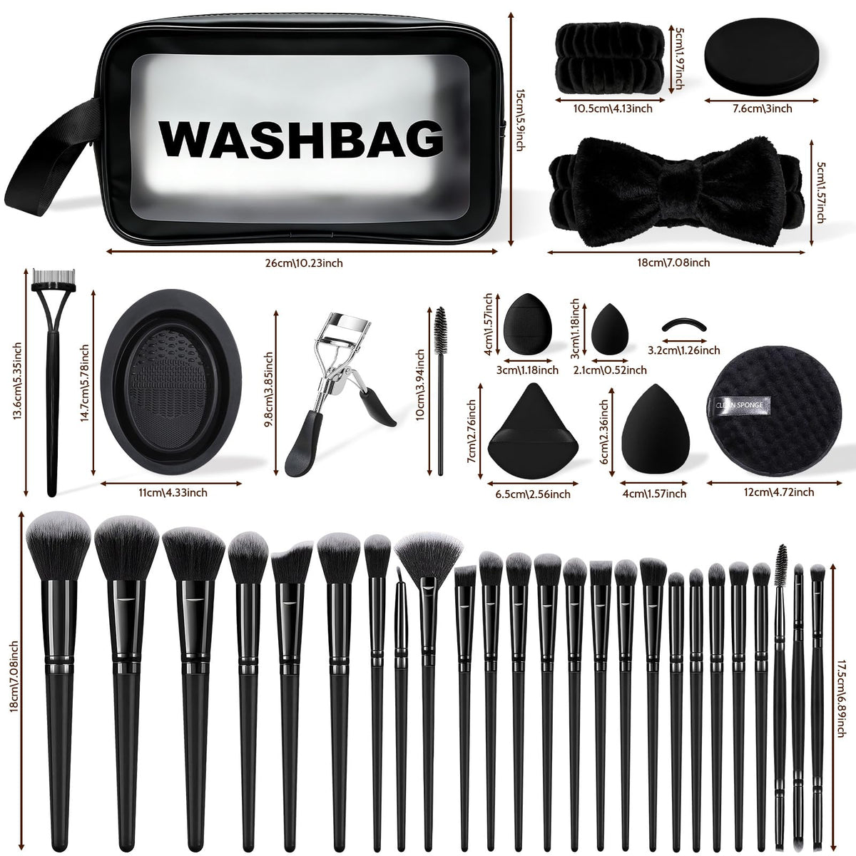 80PCS Makeup Brushes Makeup Brush Set Professional Makeup - Grnheat Official Imagery - 3