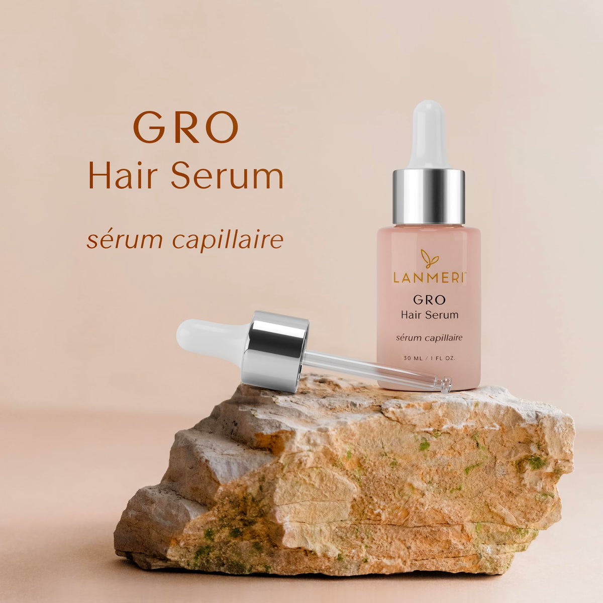Vegan Hair Growth Serum - Lanmeri Official Imagery - 7