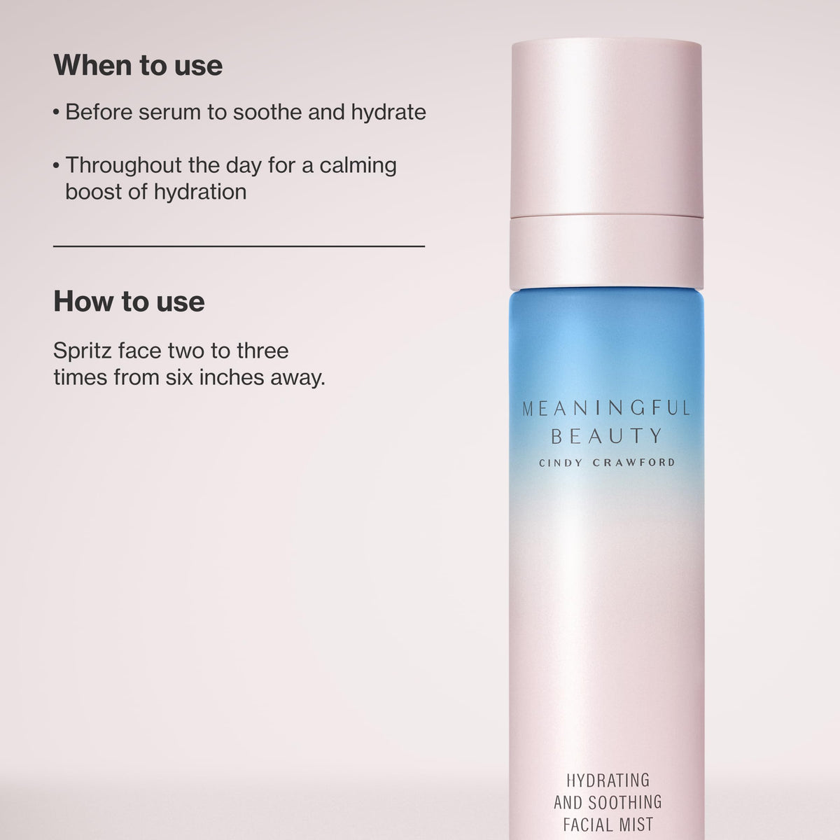 Meaningful Beauty Hydrating and Soothing Facial Mist - Premium Selection Official Imagery - 5