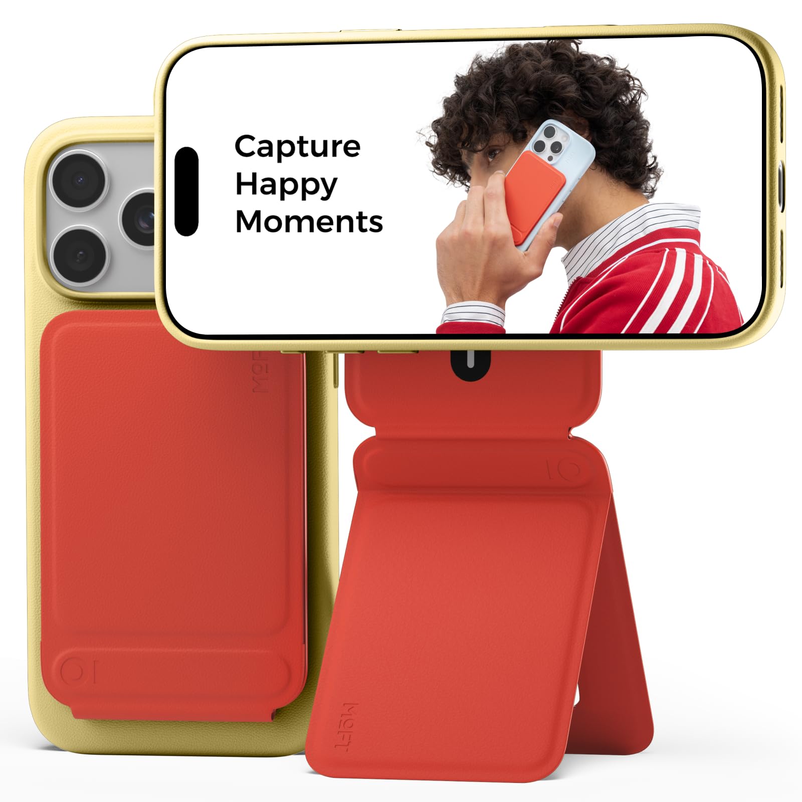 MOFT Phone Tripod Stand, Portable Selfie Stick for iPhone, Mulit-Angle - MOFT Official Product View 1