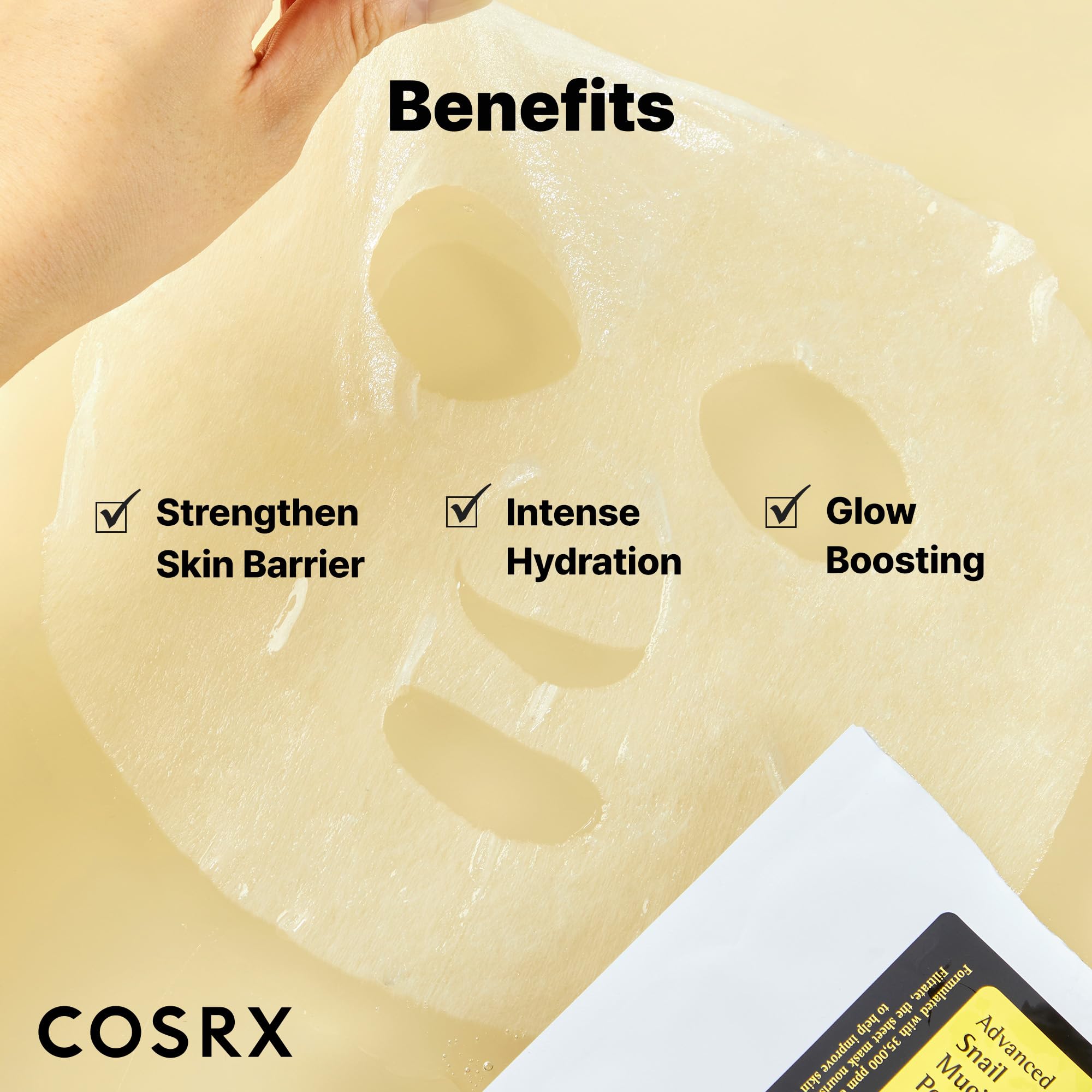 COSRX Snail Mucin Sheet Mask 10 EA with Snail Mucin Serum - COSRX Official Product View 6
