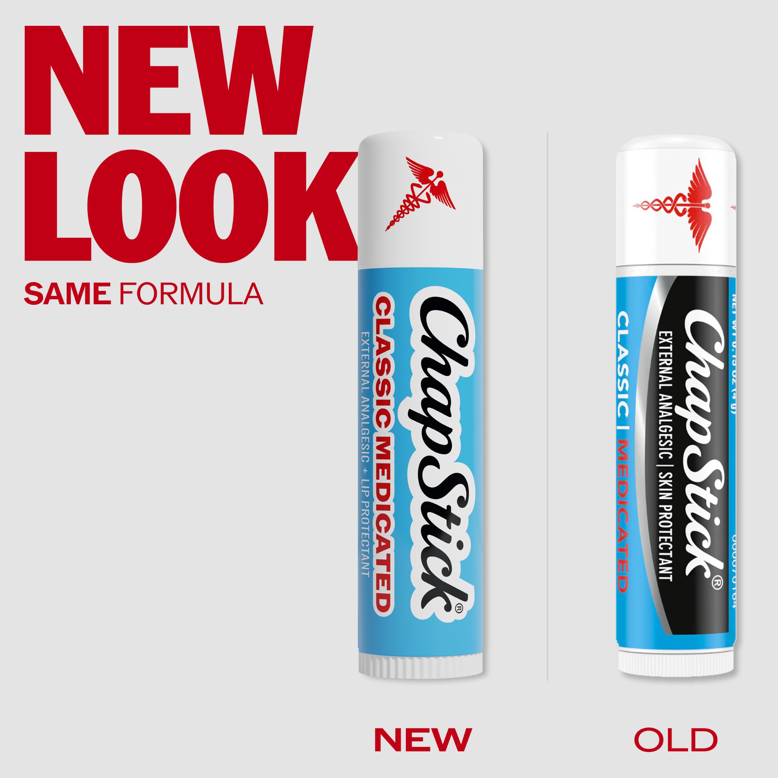 ChapStick Medicated Lip Balm 3-Pack | Cold Sore Relief