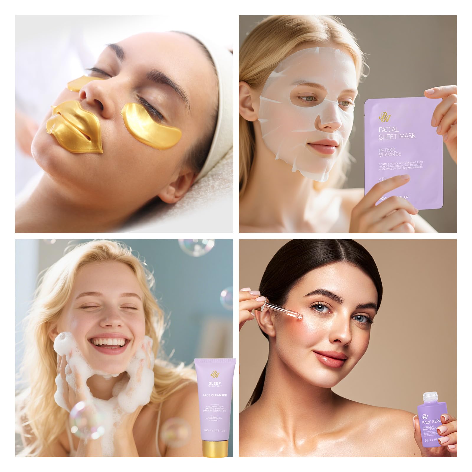 35 Pcs Gifts for Women, Lavender Bath &amp; Body Gift - RA ROSA ACCA