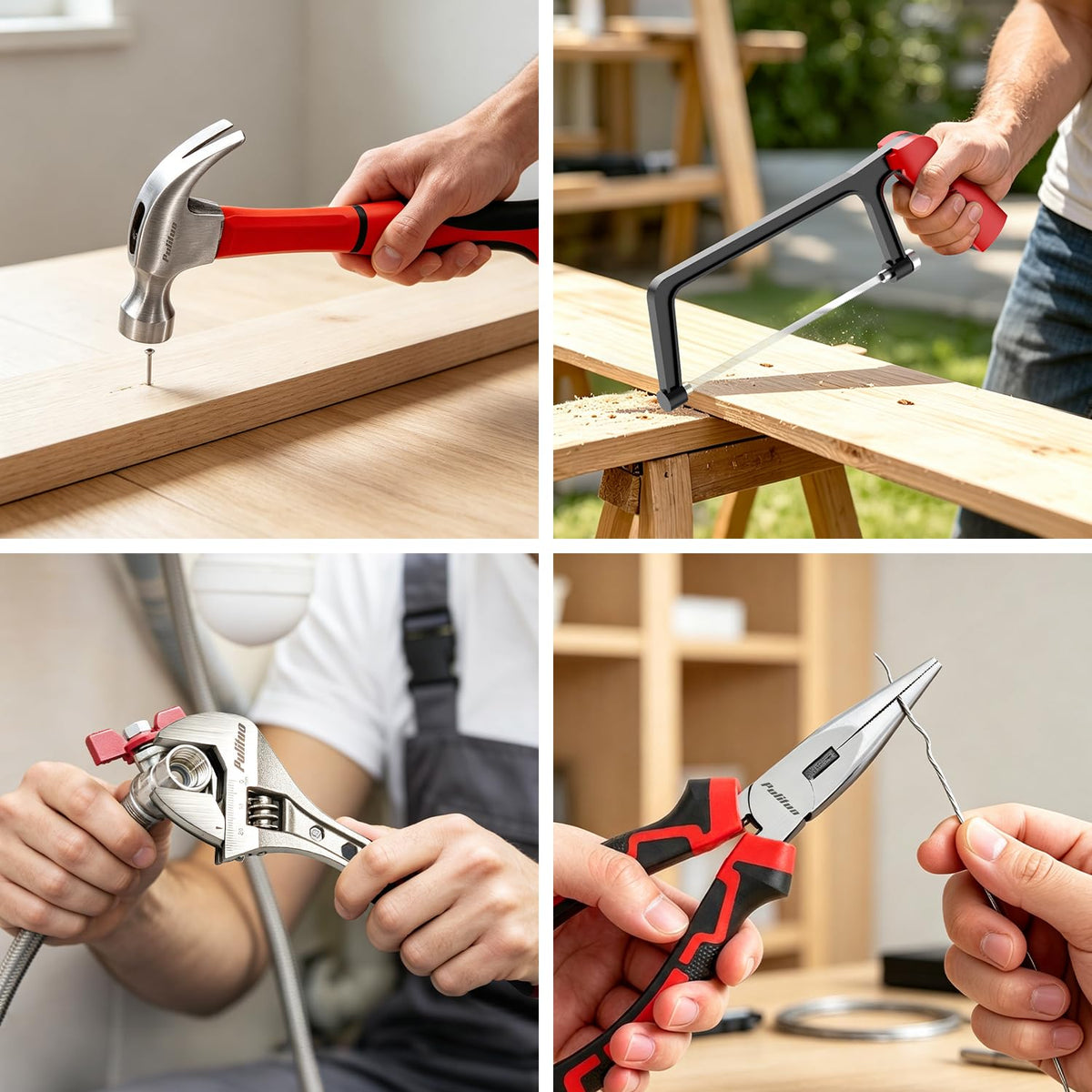 PULITUO 378 Piece Home Repair Tool Kit Drawer Portable Tool - PULITUO Official Imagery - 8