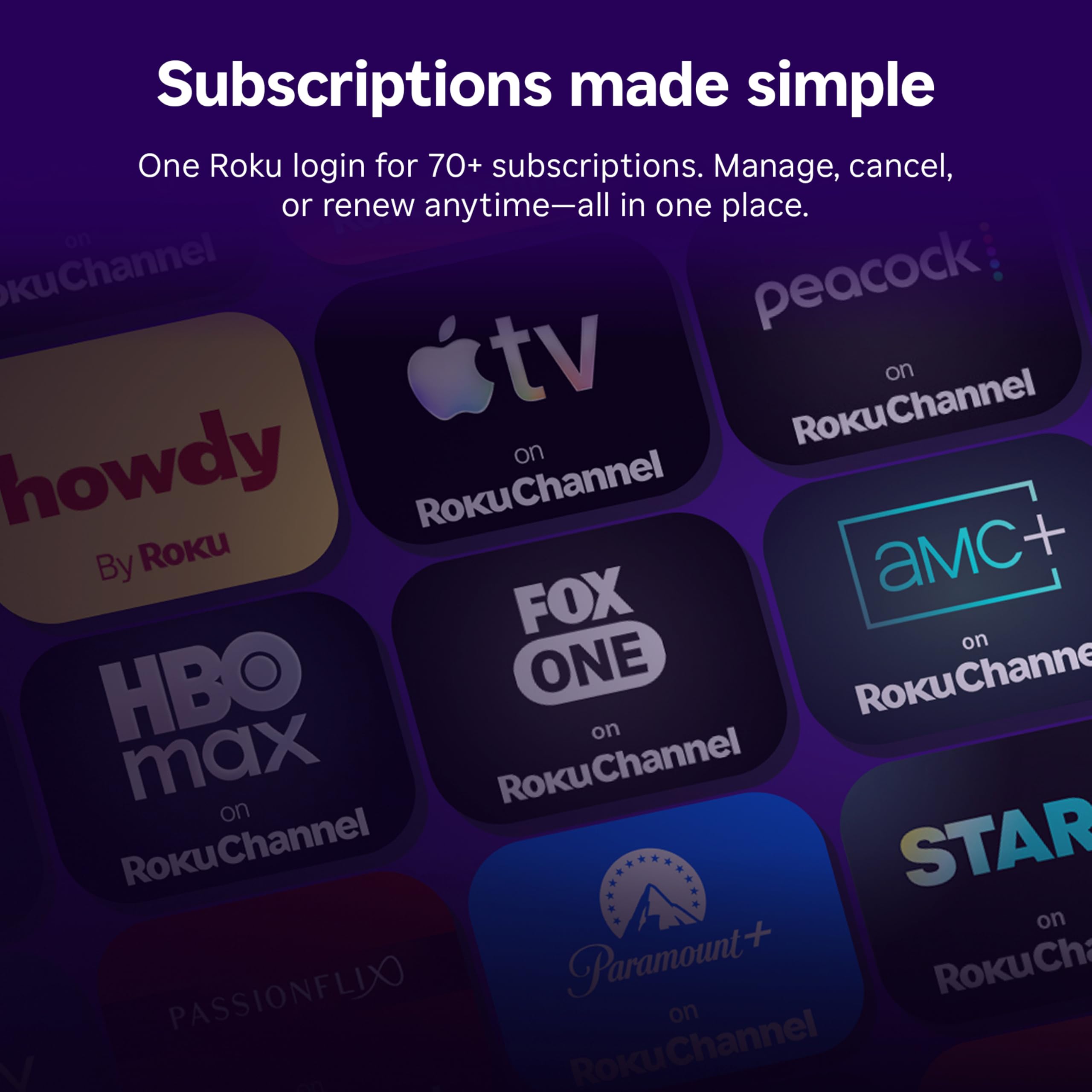 Roku Streaming Stick Plus | 4K HDR10+ Voice Remote
