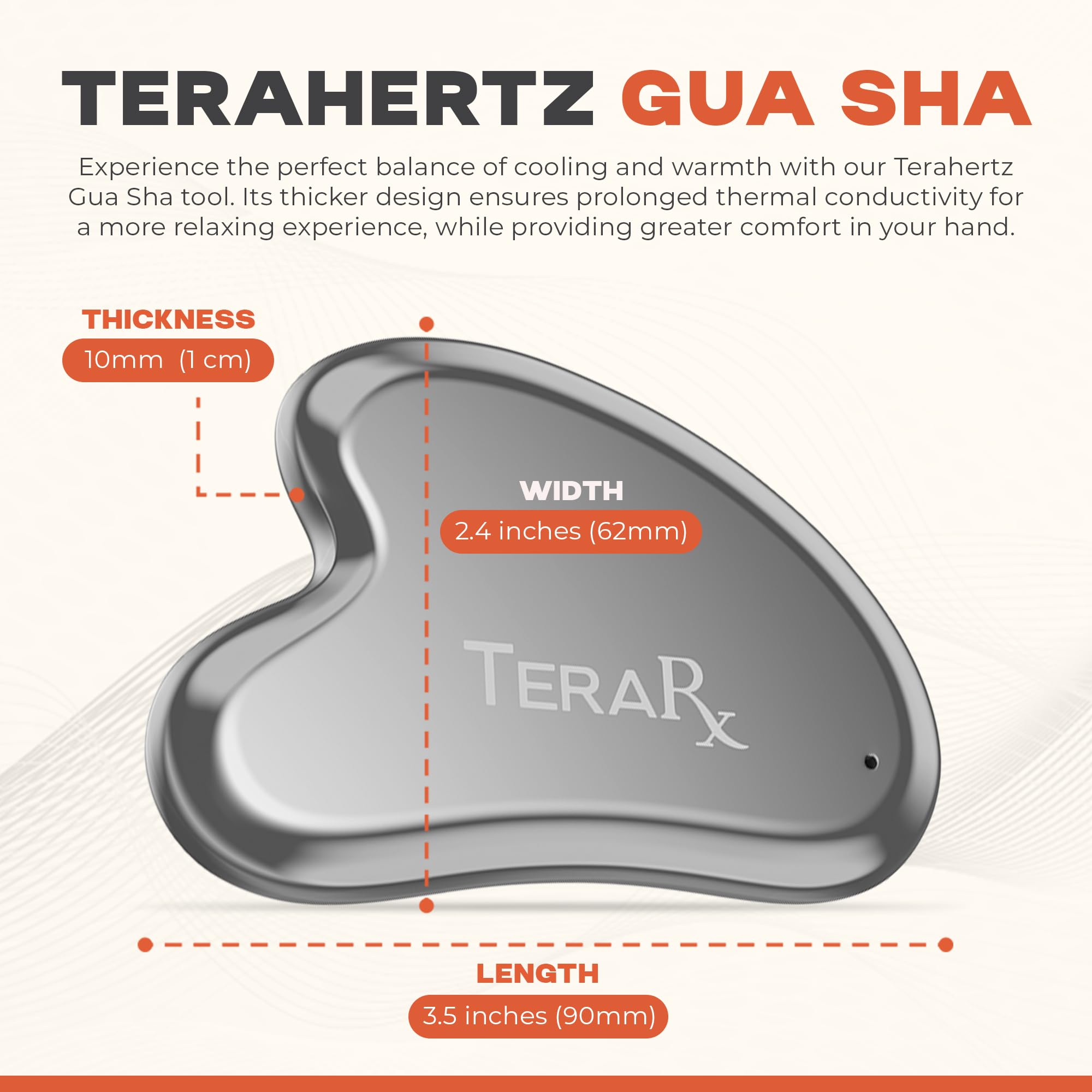TeraRX Terahertz Gua Sha for Enhanced Lymphatic Drainage - TeraRX Official Imagery - 7