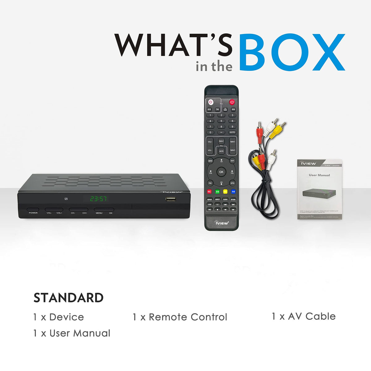 IVIEW 3500STB III ATSC Digital Converter Box with Recording - IVIEW Official Imagery - 6