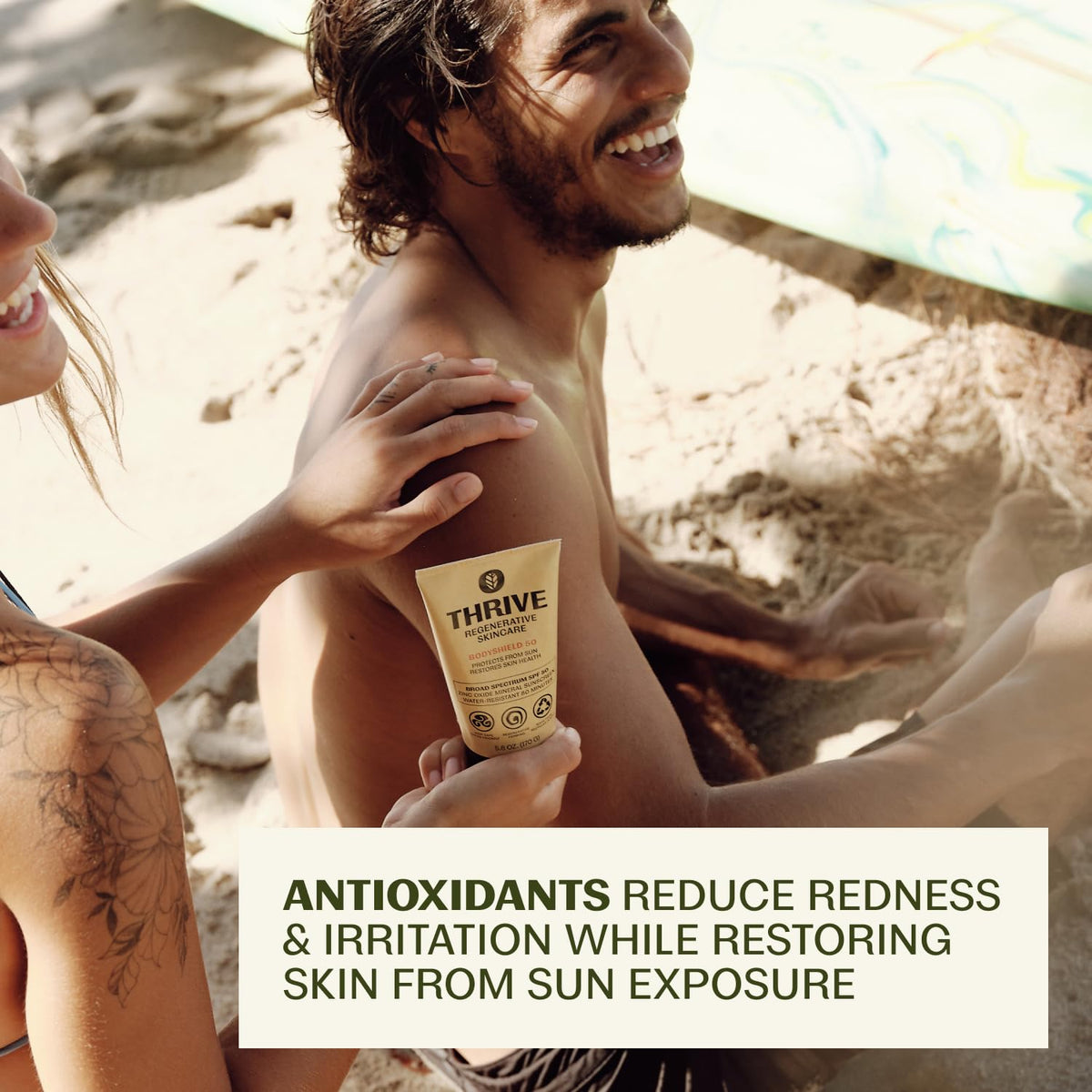 Thrive Natural Care Reef Safe Sunscreen SPF50 - Thrive Natural Care Official Imagery - 5