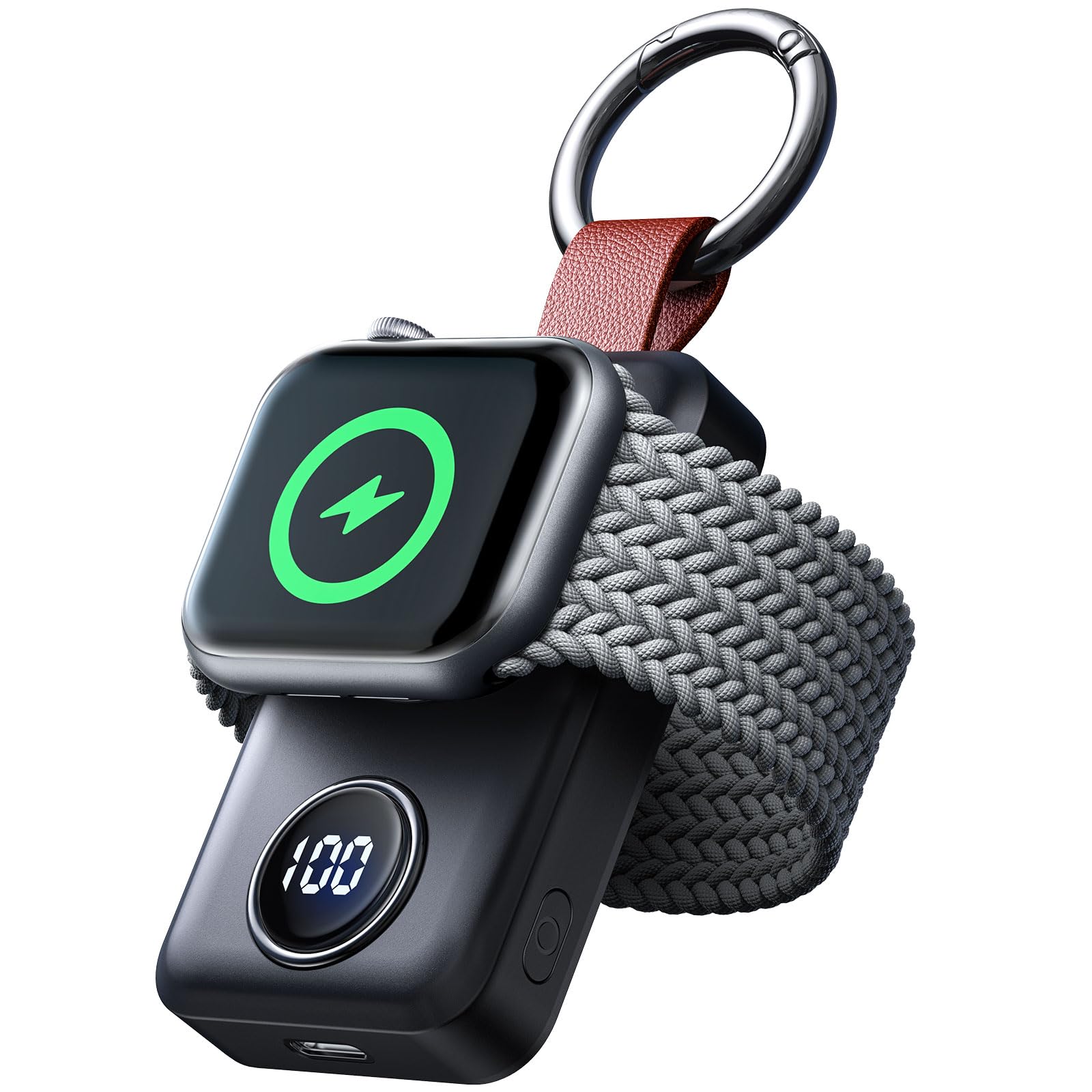 JOYROOM Portable 2000mAh Wireless Charger Compatible for Apple Wa - JOYROOM Official Product View 1