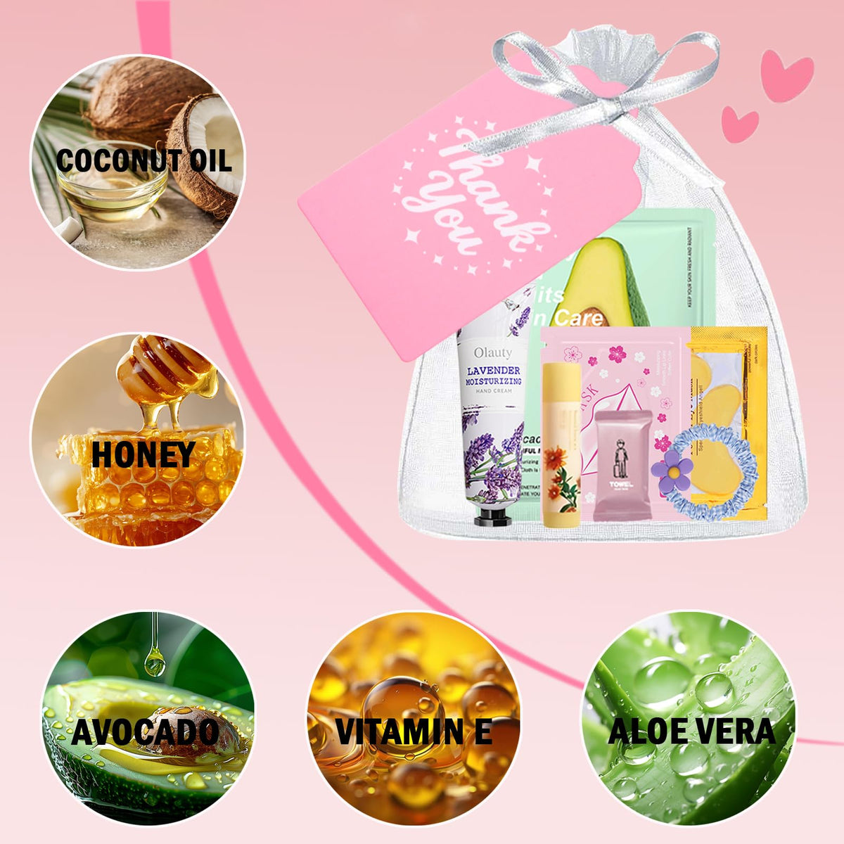 90 PCS Spa Party Supplies Gifts for Women Spa Party Supplies - Sulily Official Imagery - 8