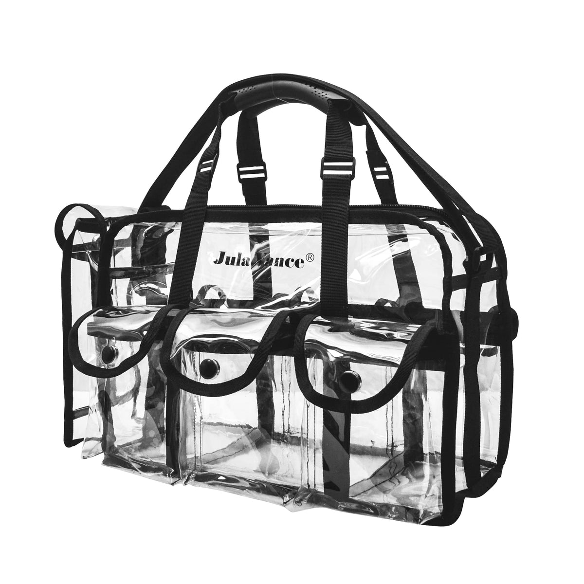 Professional Clear PVC Makeup Kits Organizer Make up Set Bag - Jula Vance Official Imagery - 7