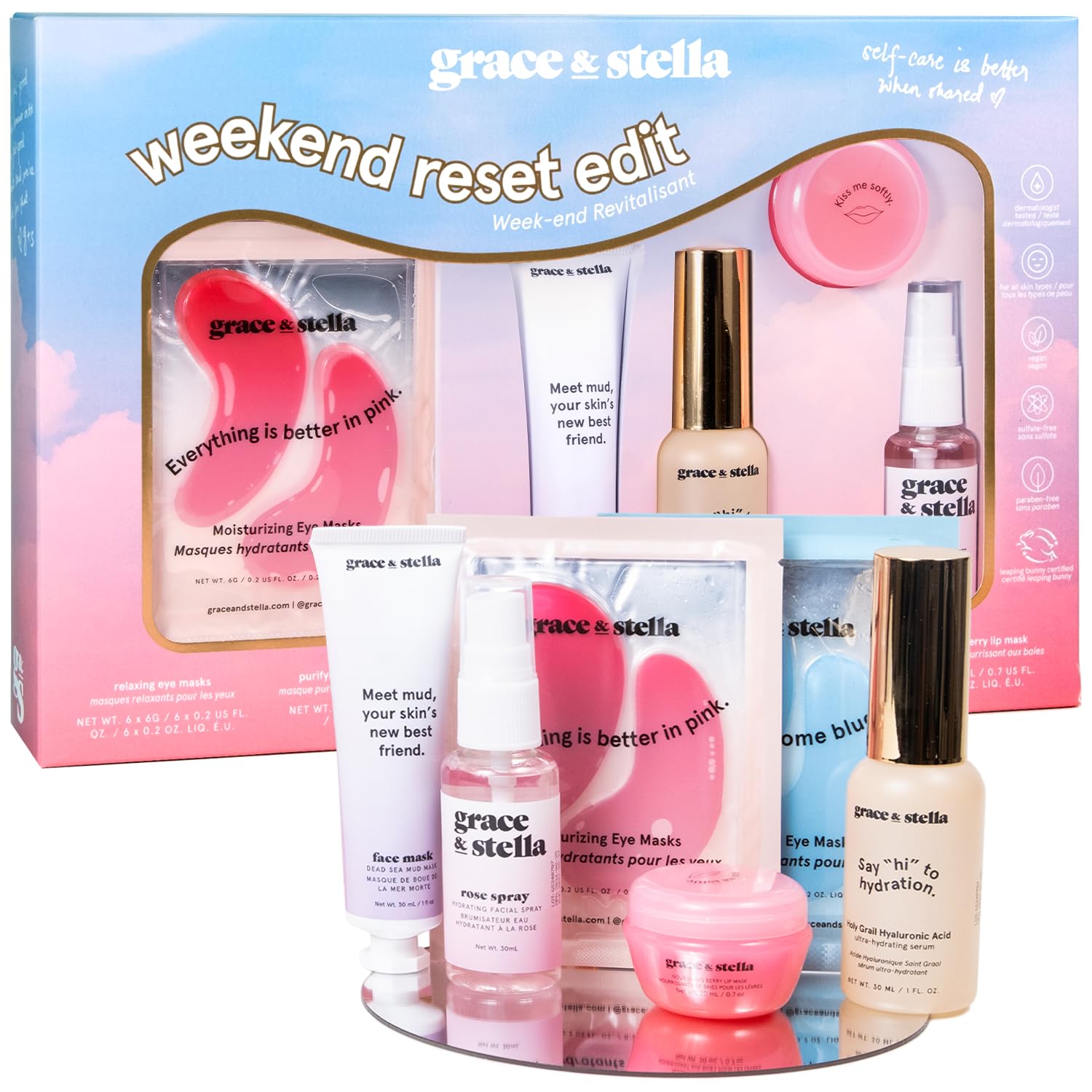 grace &amp; stella Award Winning Skin Care Set - grace &amp; stella