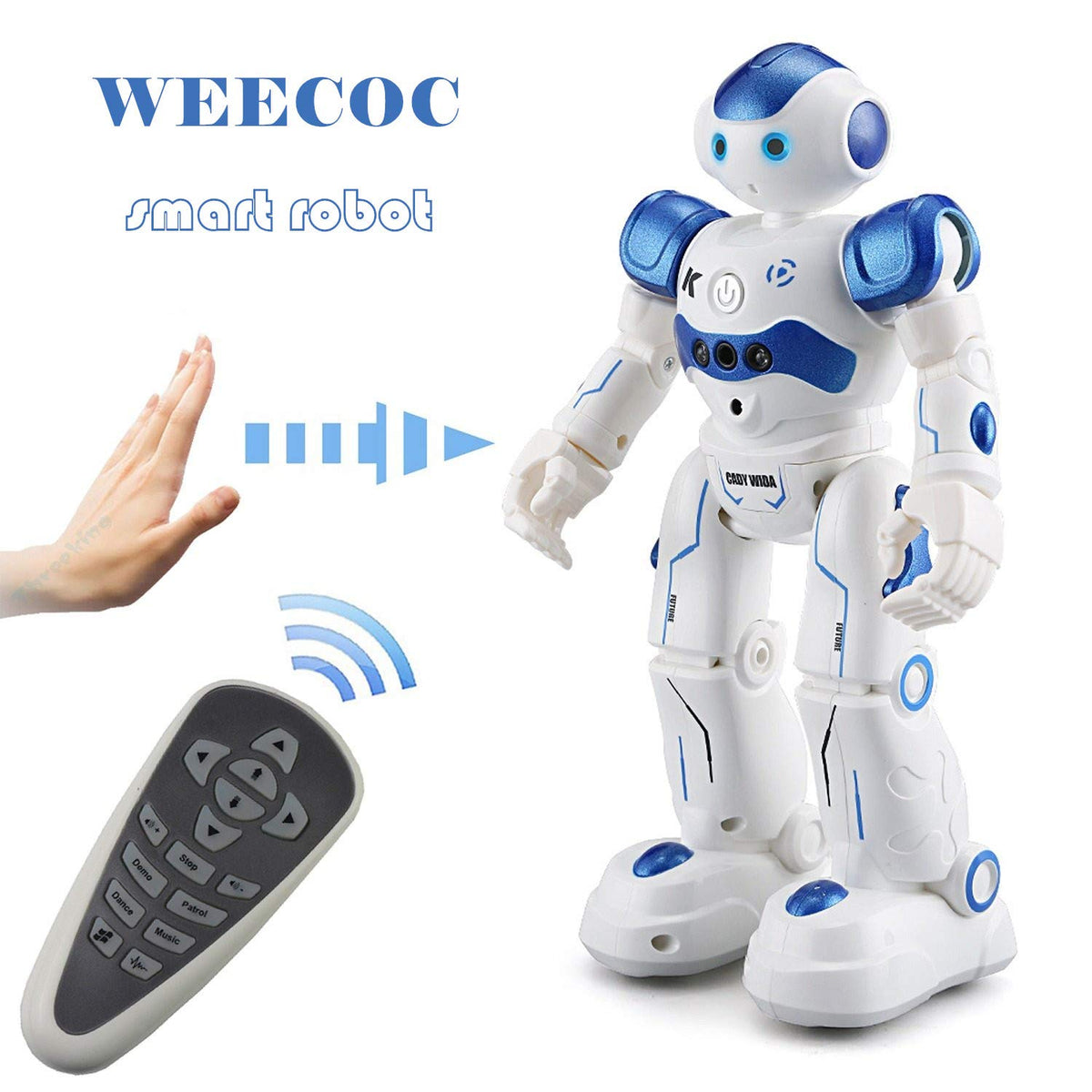 RC Robot Toys Gesture Sensing Smart Robot Toy for Kids Can - WEECOC Official Imagery - 5