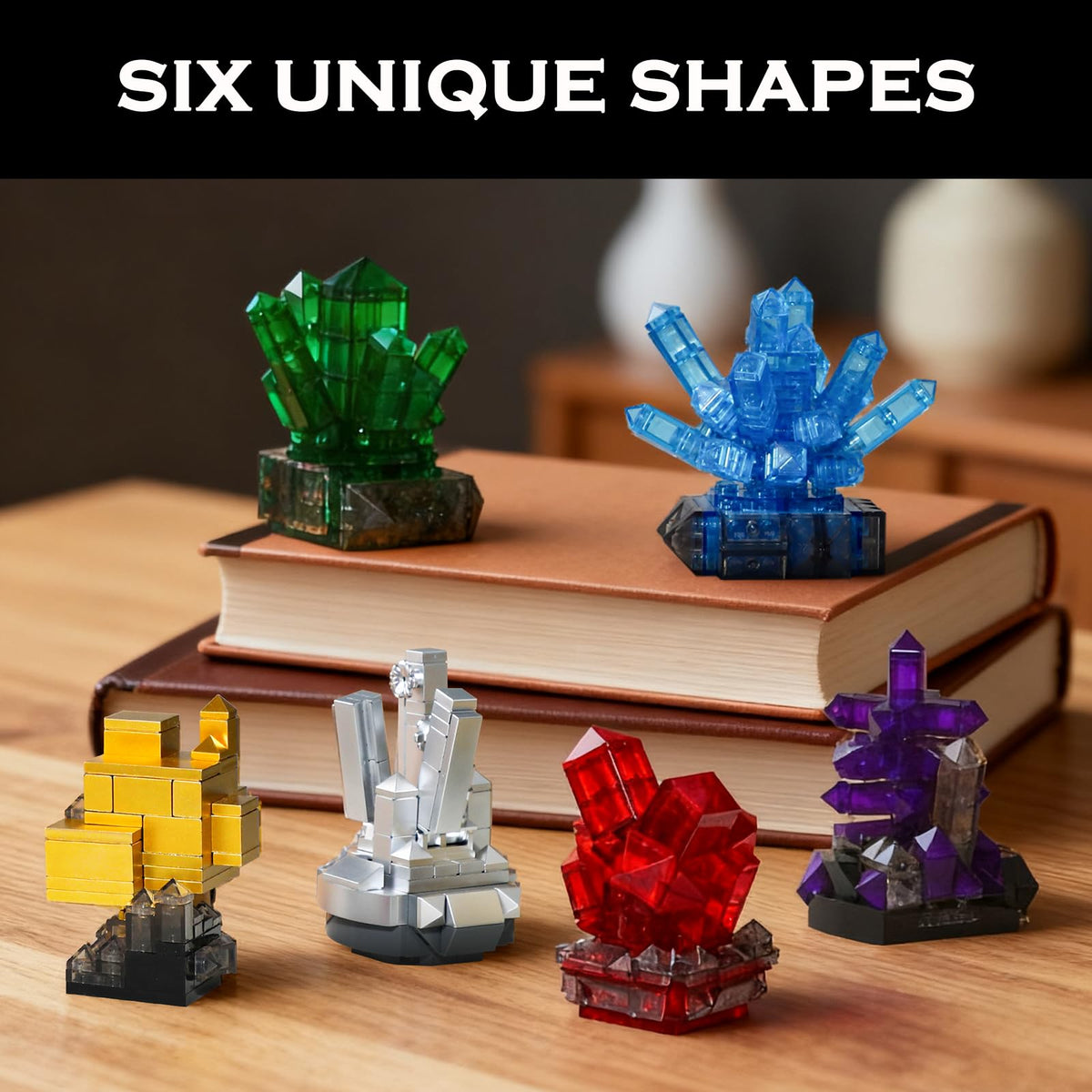 Mineral Building Set for Adults 564PCS Geology Crystal - HAYXUN Official Imagery - 3
