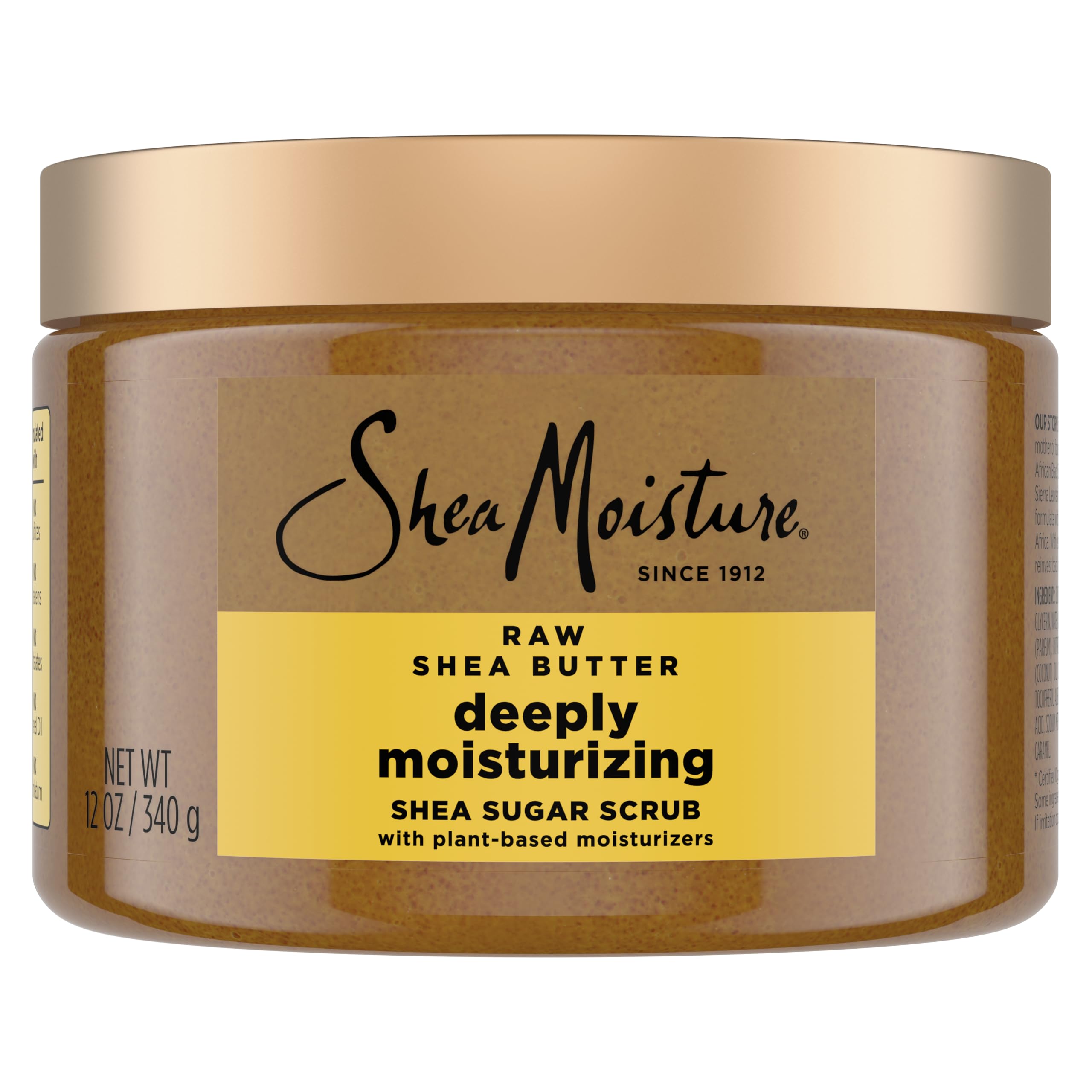 Elefair Tech SheaMoisture Shea Sugar Body Scrub Raw Shea Butter 12 FO - Elefair Tech Official Product View 2