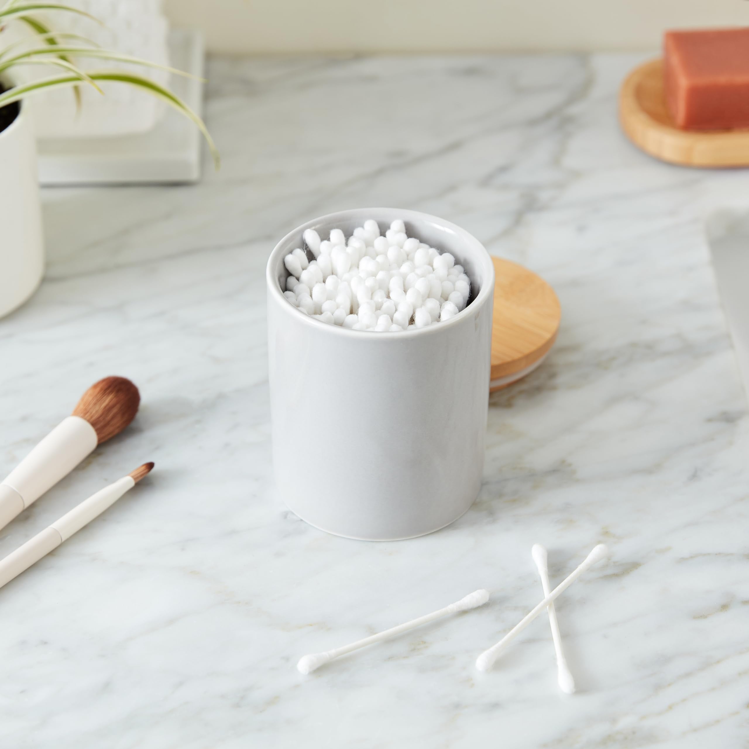 Amazon Basics Double-Tipped Cotton Swabs for Personal Hygiene... - Amazon Basics Official Product View 6