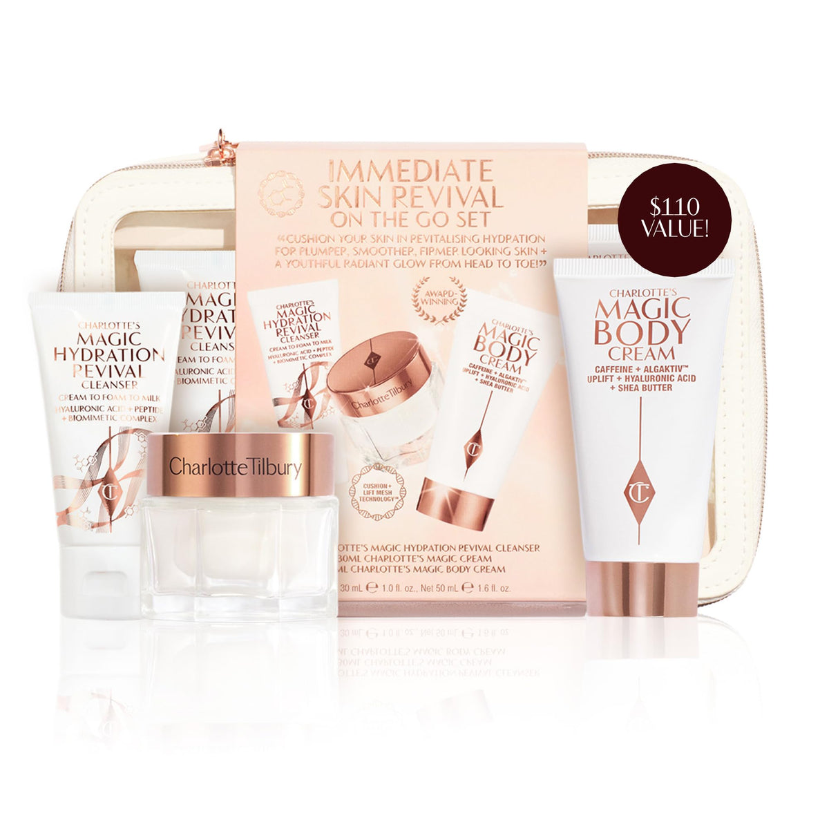 Charlotte Tilbury Immediate Skin Revival Mini Skin Care Set - Premium Selection Official Imagery - 2