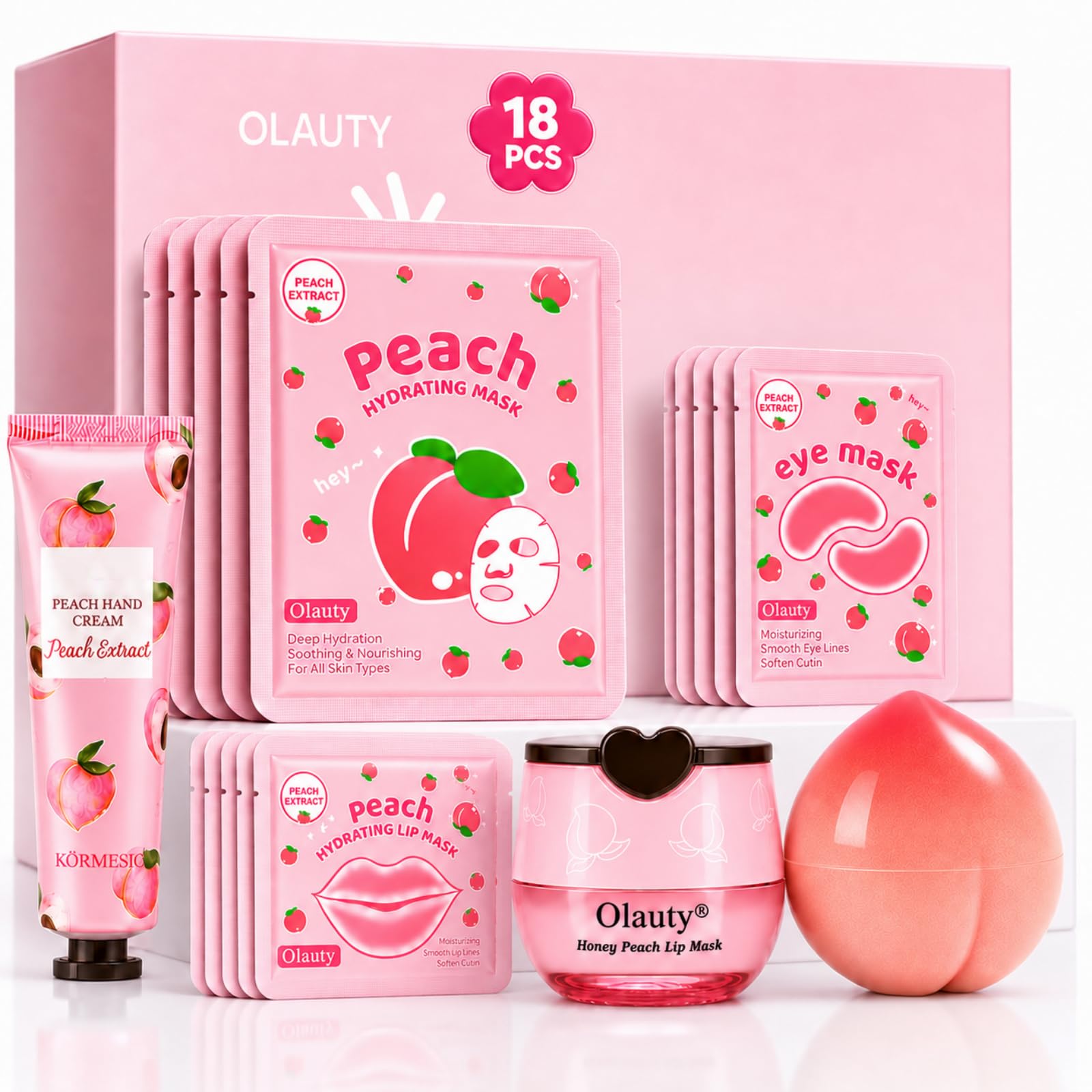 18 PACK Skin Care Gifts Set for Kids & Girls, Gifts for Teen - Product Imagery
