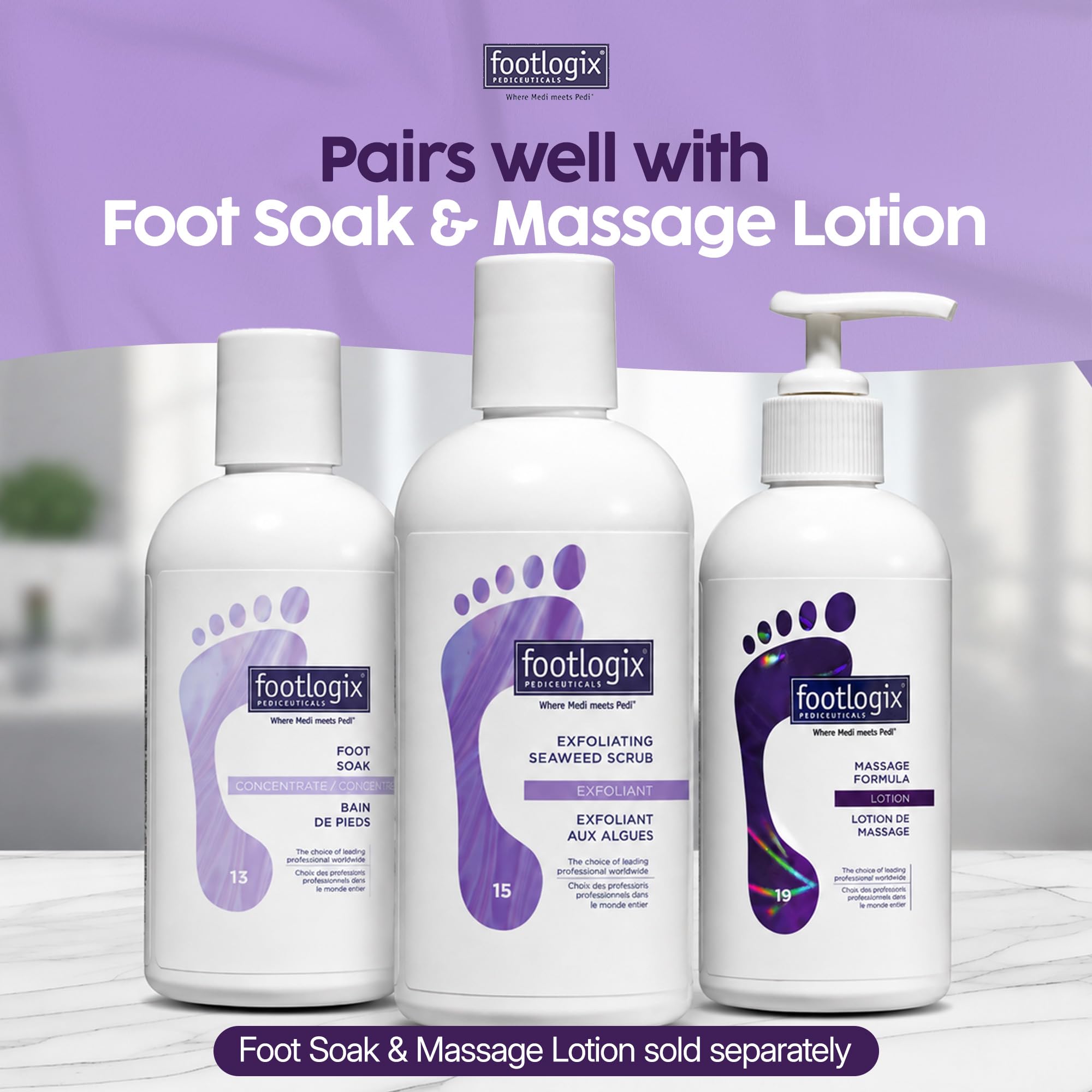 Footlogix Exfoliating Seaweed Scrub 8. , Organic Seaweed & Polished Pumice - FOOTLOGIX Official Product View 7