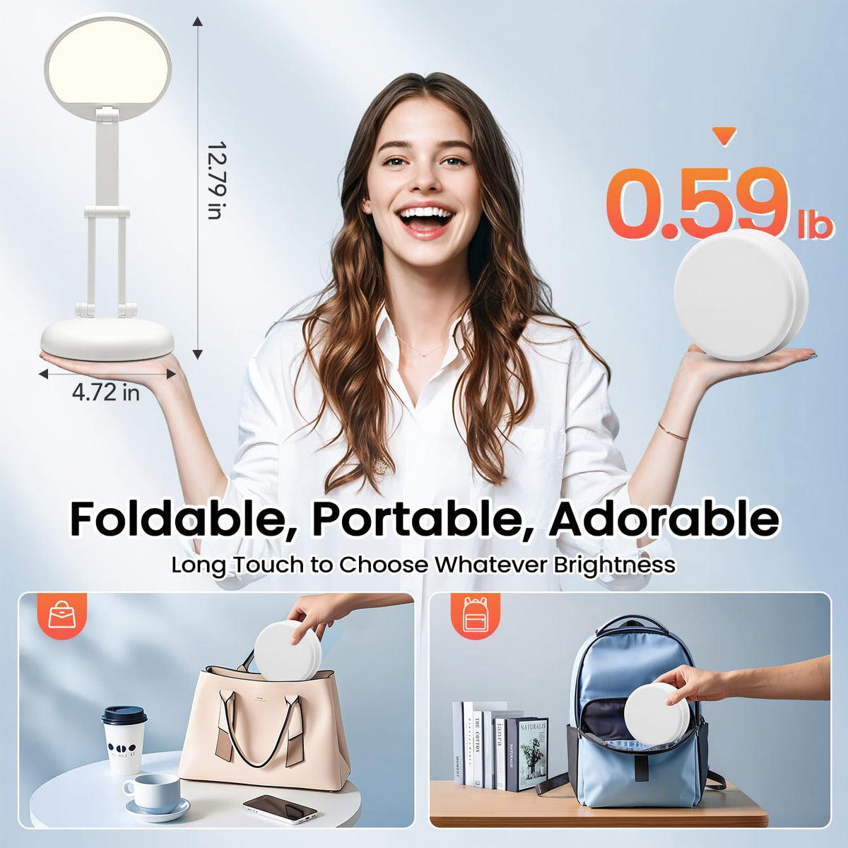 One Fire Rechargeable Table Lamp 3600mAh Battery Operated - One Fire Official Imagery - 4