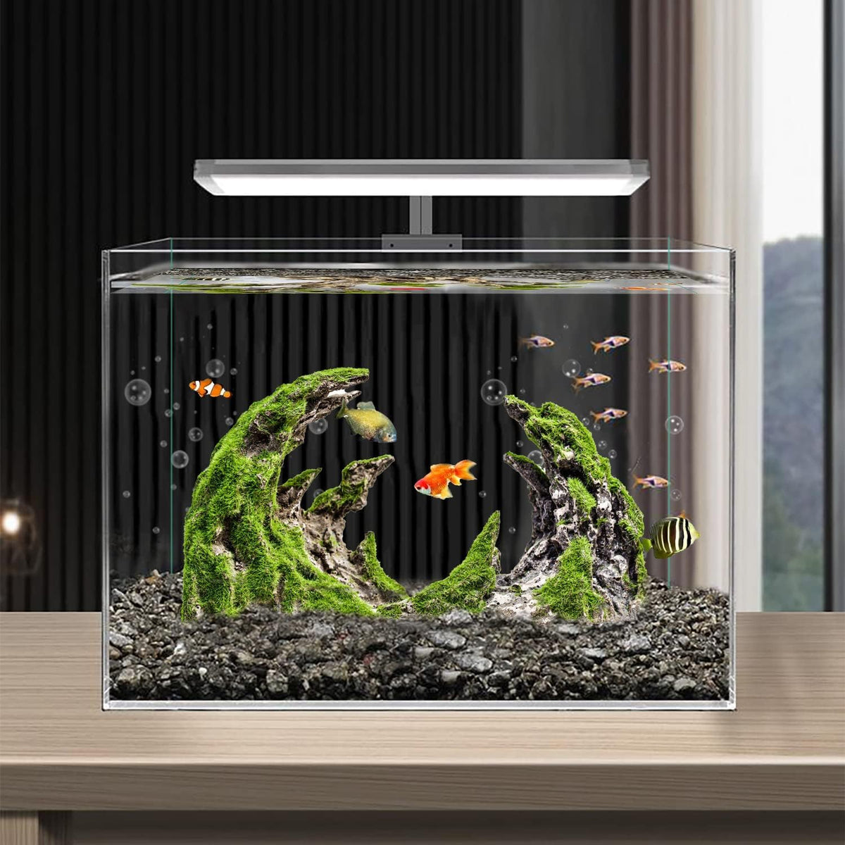 Novelsite Fish Tank Accessories Aquarium Decorations Scenery - Novelsite Official Imagery - 3