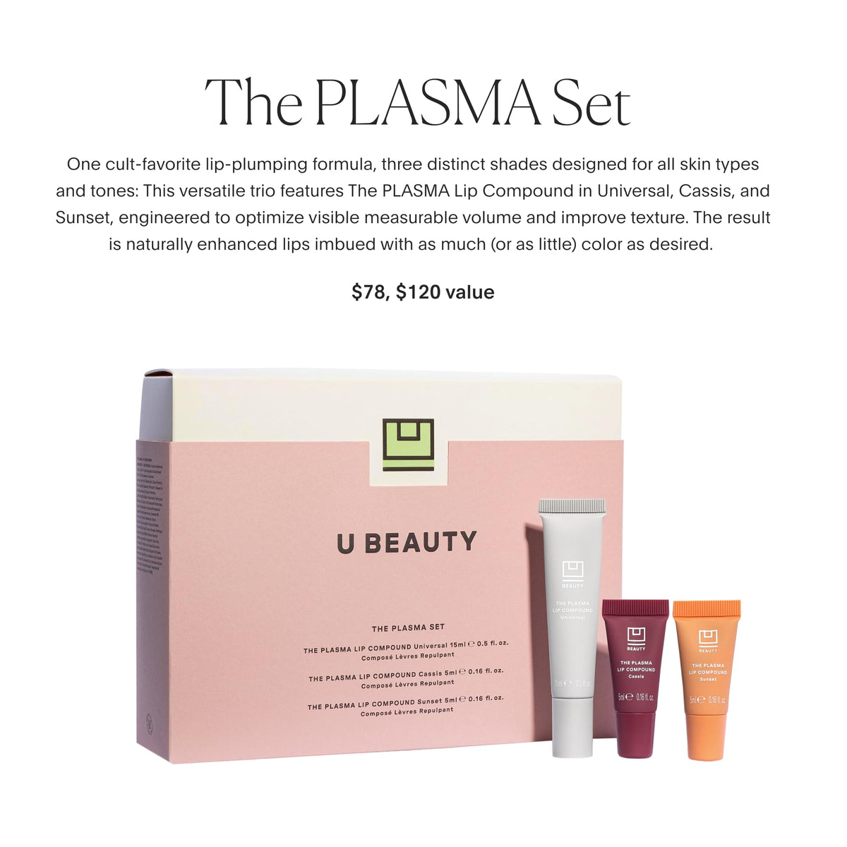 U Beauty The PLASMA Tinted Lip Compound - U Beauty Official Imagery - 3