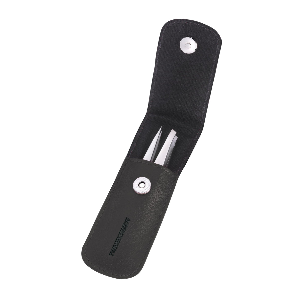 Tweezerman Petite Tweeze Set for Eyebrows with Travel Case - Tweezerman Official Imagery - 5