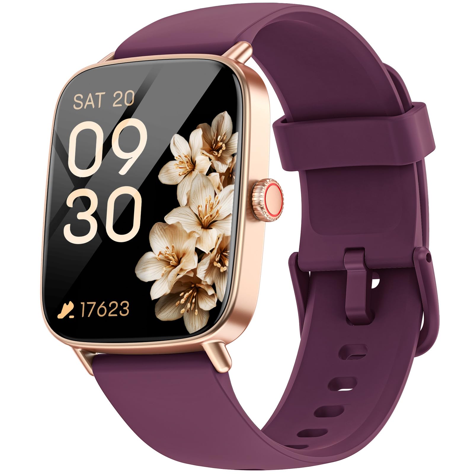 aeac Smart Watch for Women, 1.85" HD Smartwatch Compatible iPhone/Sams - View 1