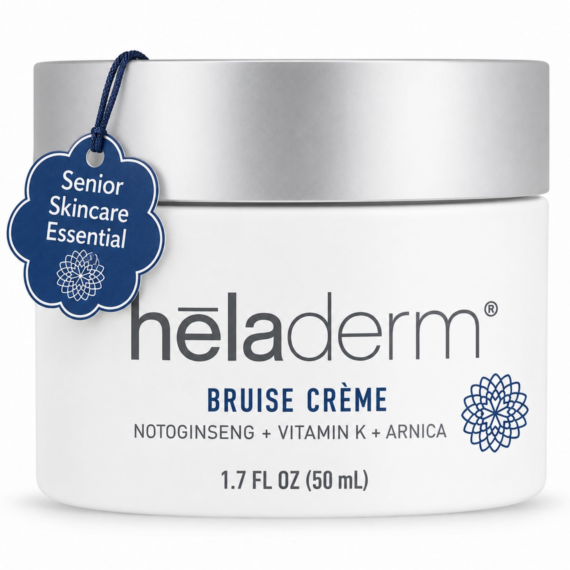 Heladerm Arnica Oil Bruise Cream Extra Strength (Fast Healing) - Bruise Cream for Seniors - Targeted Care to Help Restore Skin’s Vitality, Arnica for Bruising and Swelling - 50mL