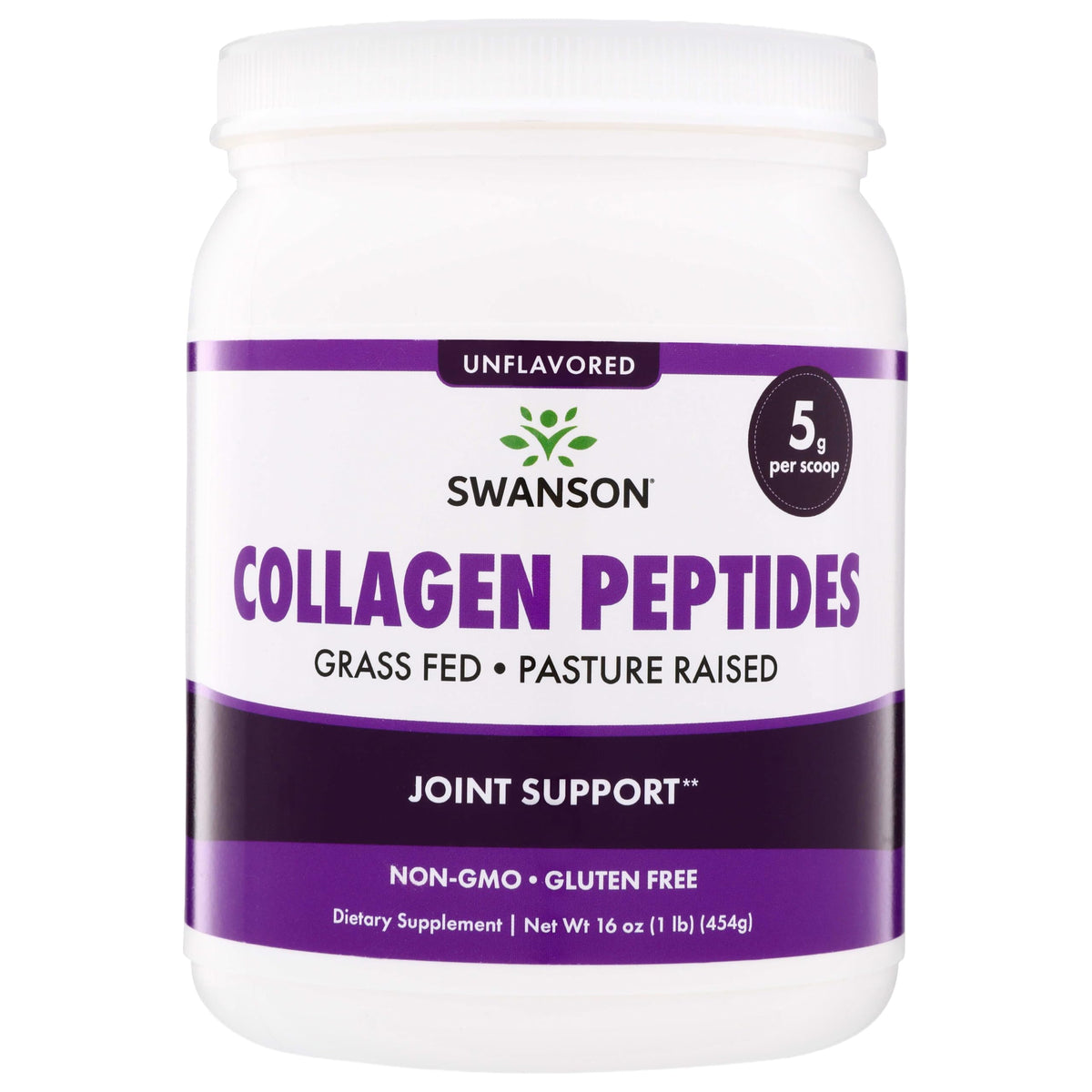 Swanson High Plains Collagen Hydrolysate Peptides Unflavored - Swanson Official Imagery - 1