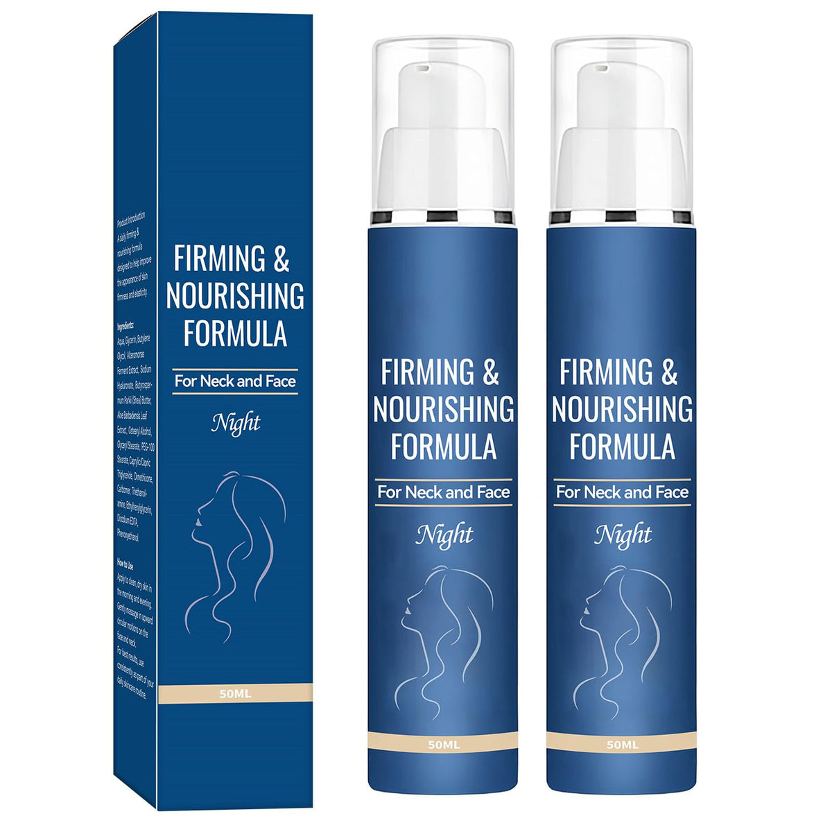2Pcs Firm and Restore Night Formula by Chelsea Lab Firming - WBTQWJ Official Imagery - 2