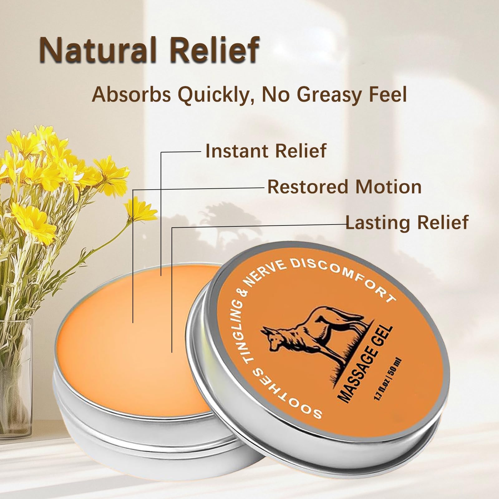 KBSBUBB Joint & Muscle Soothing Cream – Arnica & Herbal Balm