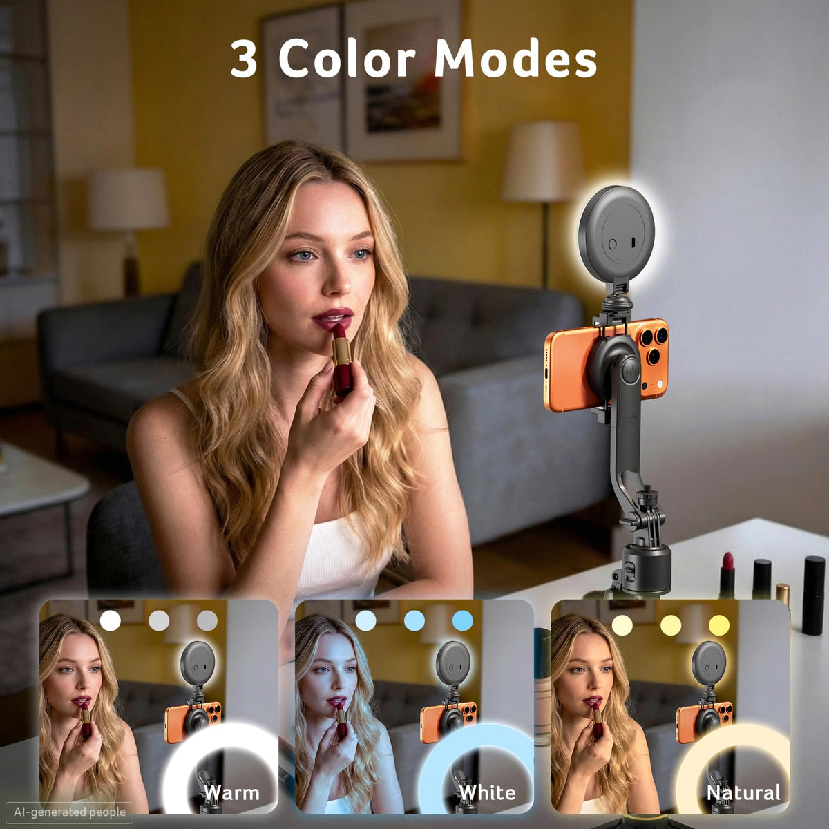 Acer Gadget Auto Face Tracking Tripod for iPhone Magnetic - Premium Selection Official Imagery - 6