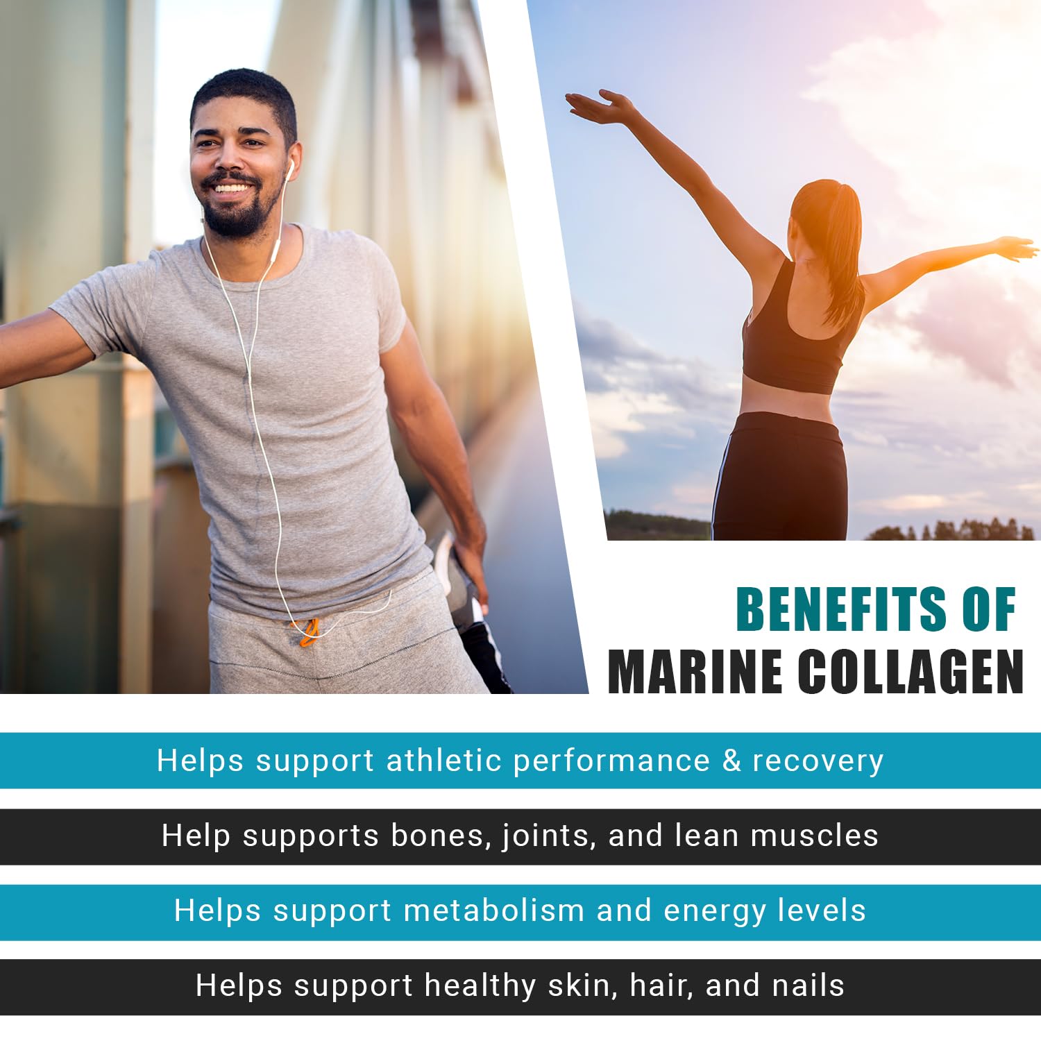 Ancient Bliss Wild Caught Marine Fish Collagen Peptides - Ancient Bliss Official Imagery - 6